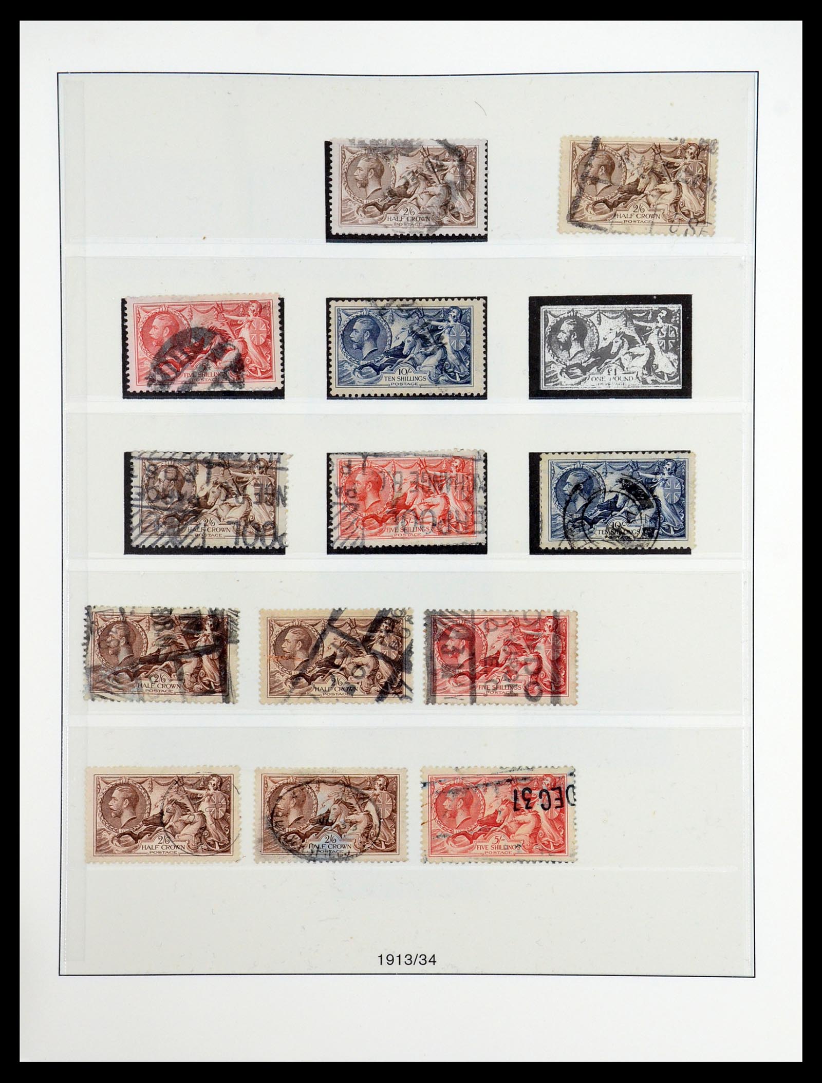 36541 014 - Postzegelverzameling 36541 Engeland 1840-2012.