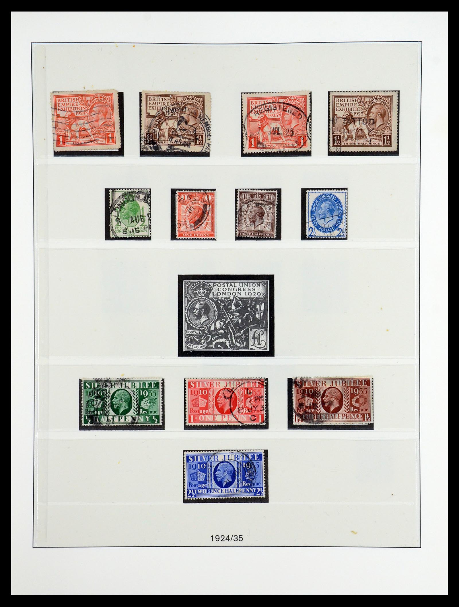 36541 015 - Postzegelverzameling 36541 Engeland 1840-2012.