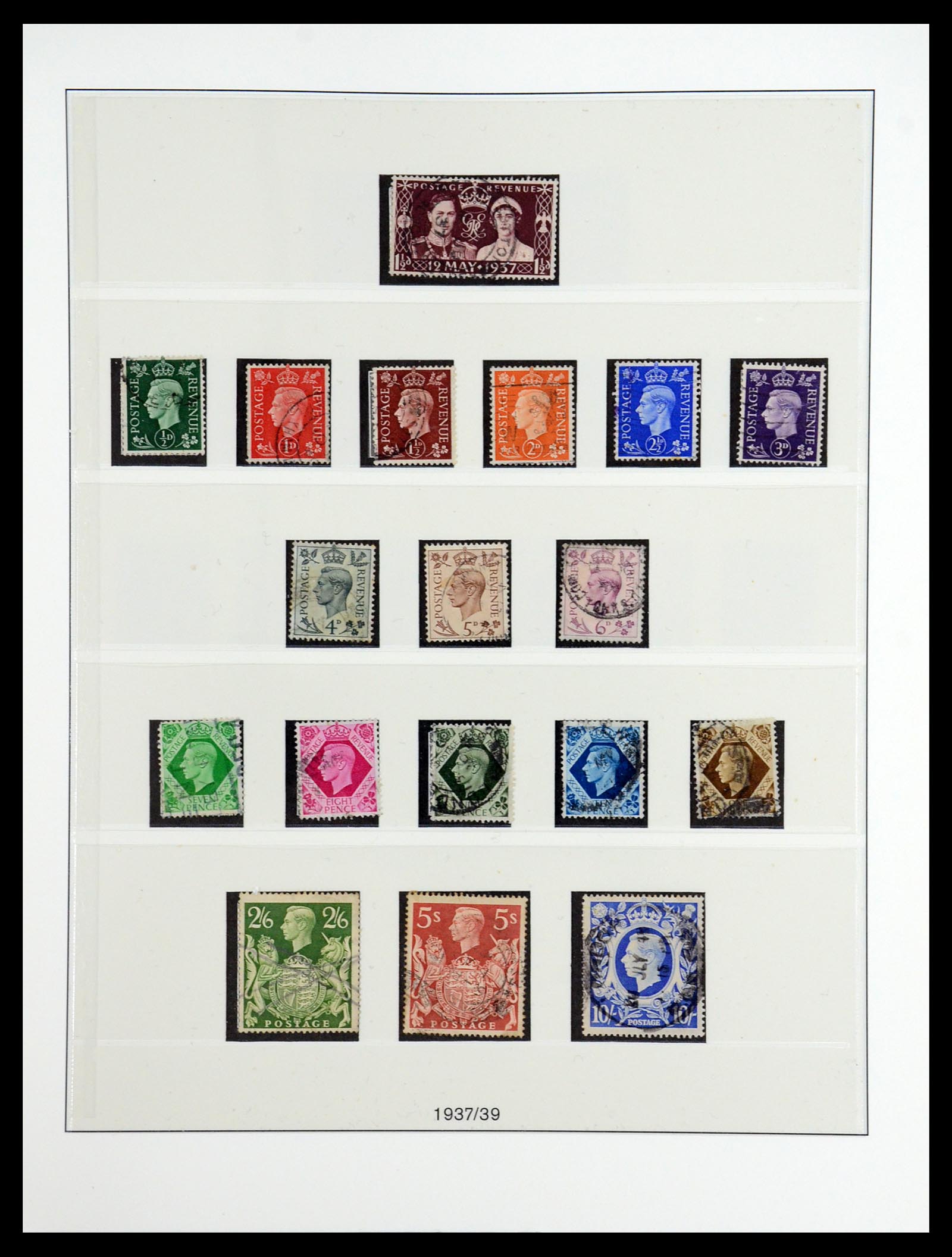 36541 018 - Postzegelverzameling 36541 Engeland 1840-2012.