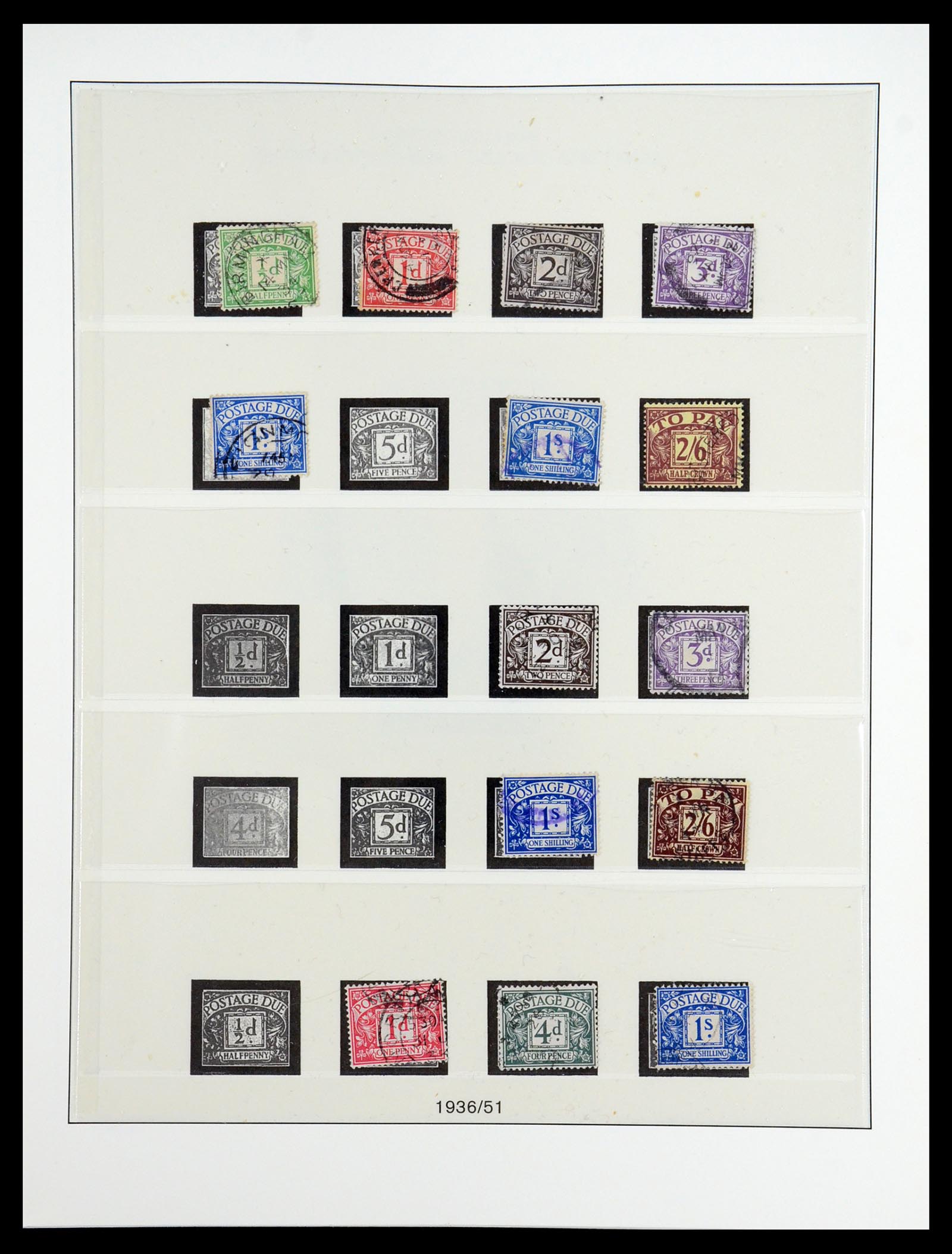 36541 023 - Postzegelverzameling 36541 Engeland 1840-2012.
