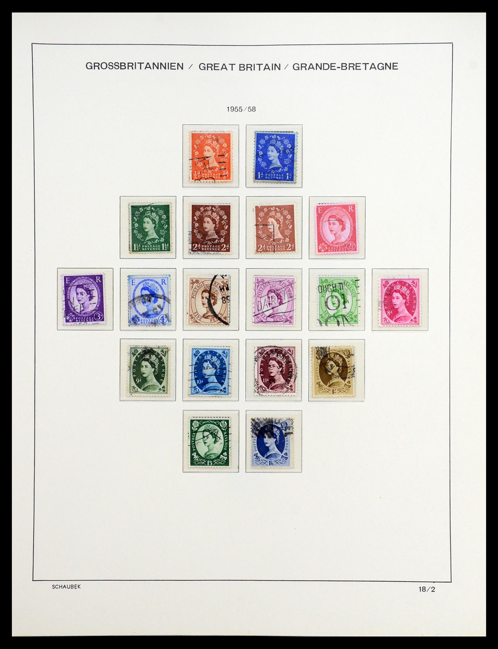 36541 026 - Stamp collection 36541 Great Britain 1840-2012.