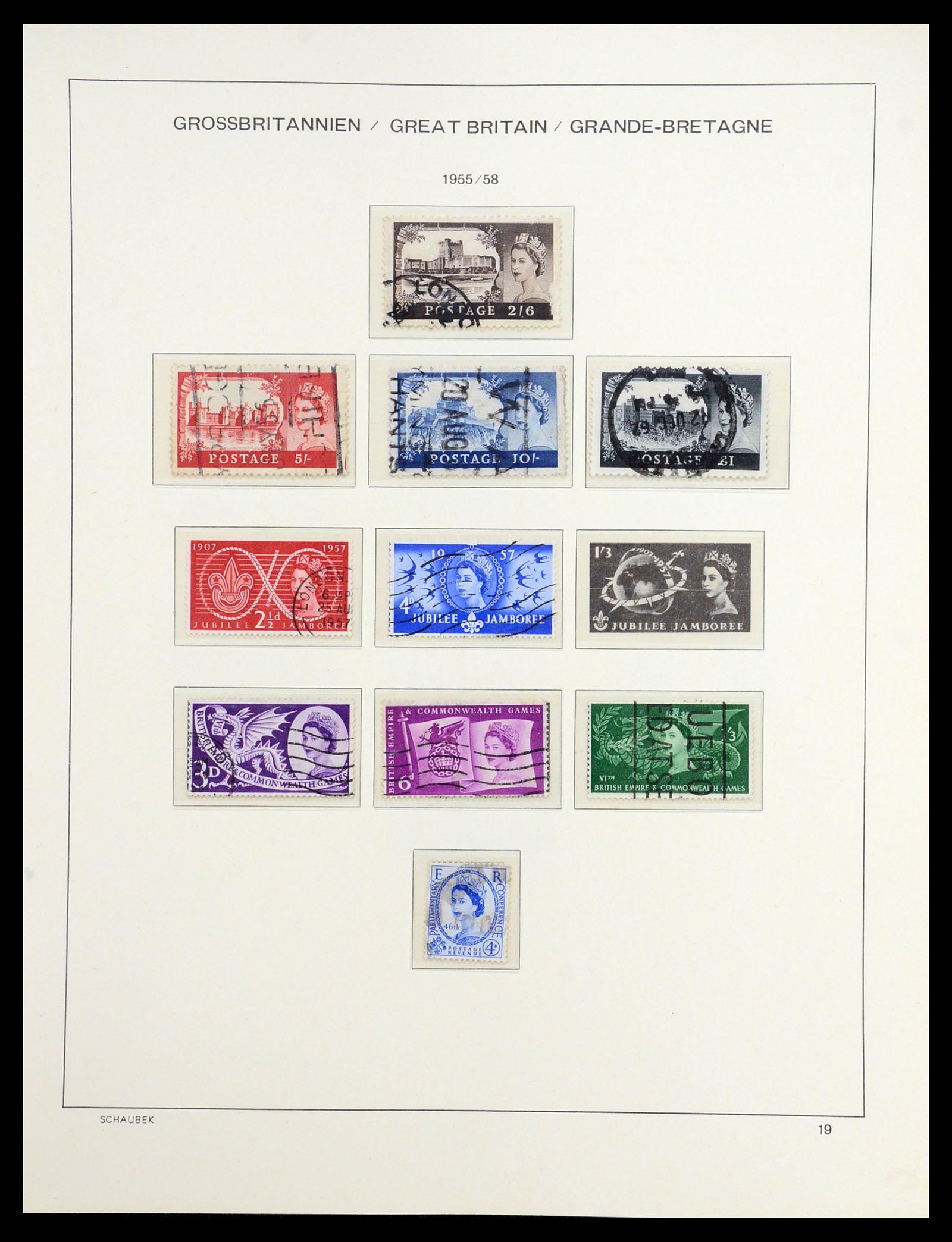 36541 031 - Postzegelverzameling 36541 Engeland 1840-2012.