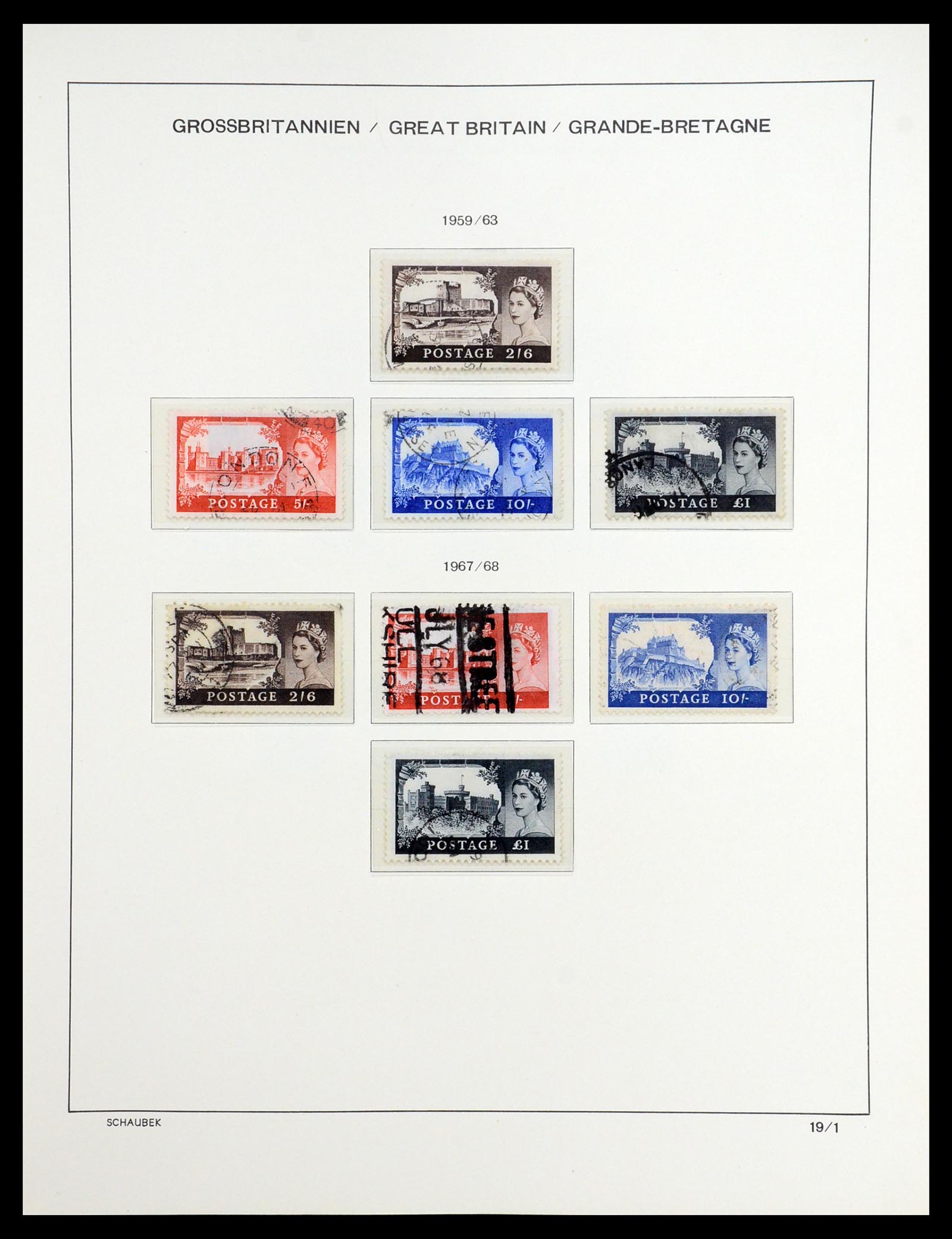 36541 032 - Postzegelverzameling 36541 Engeland 1840-2012.