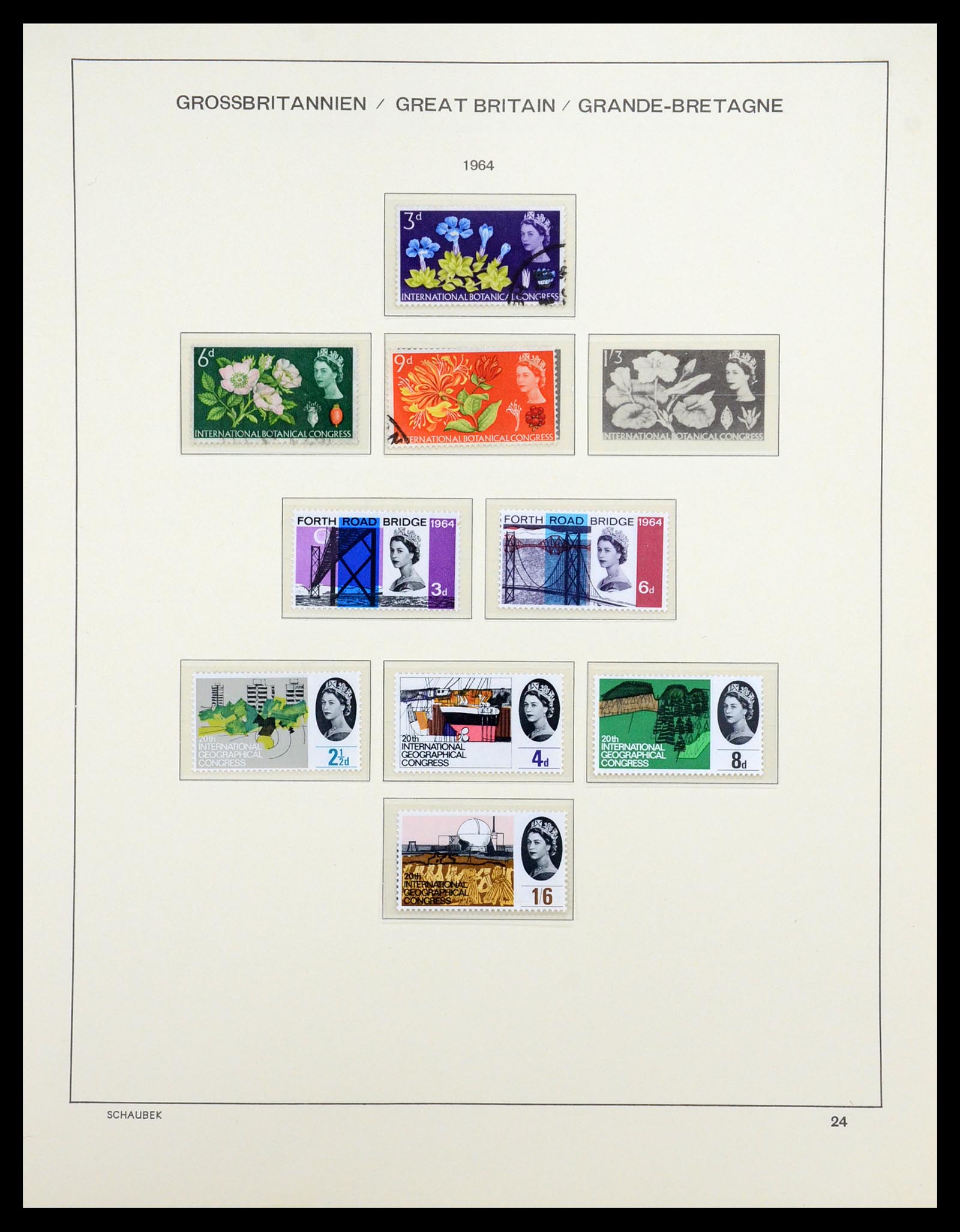 36541 041 - Postzegelverzameling 36541 Engeland 1840-2012.