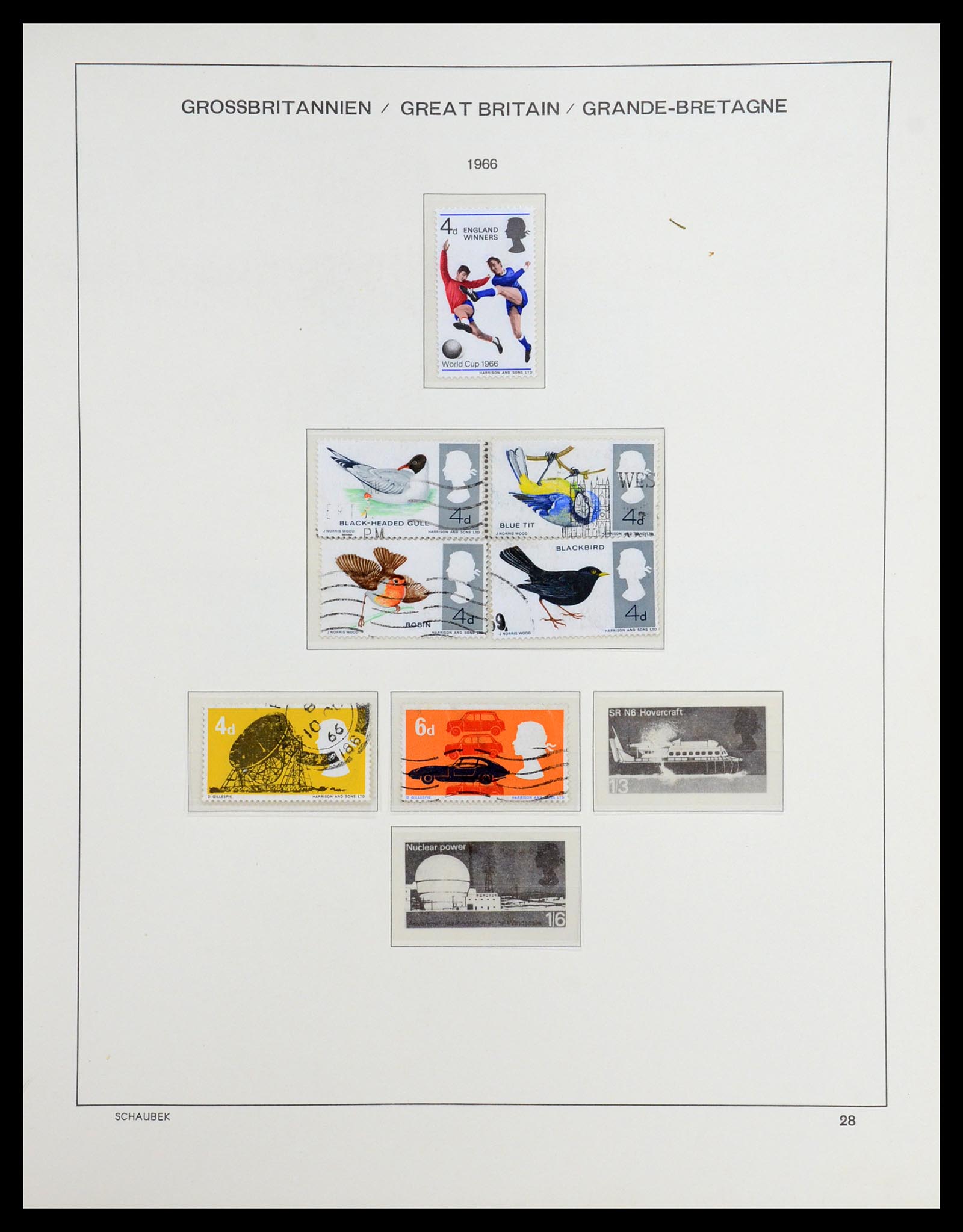 36541 049 - Postzegelverzameling 36541 Engeland 1840-2012.