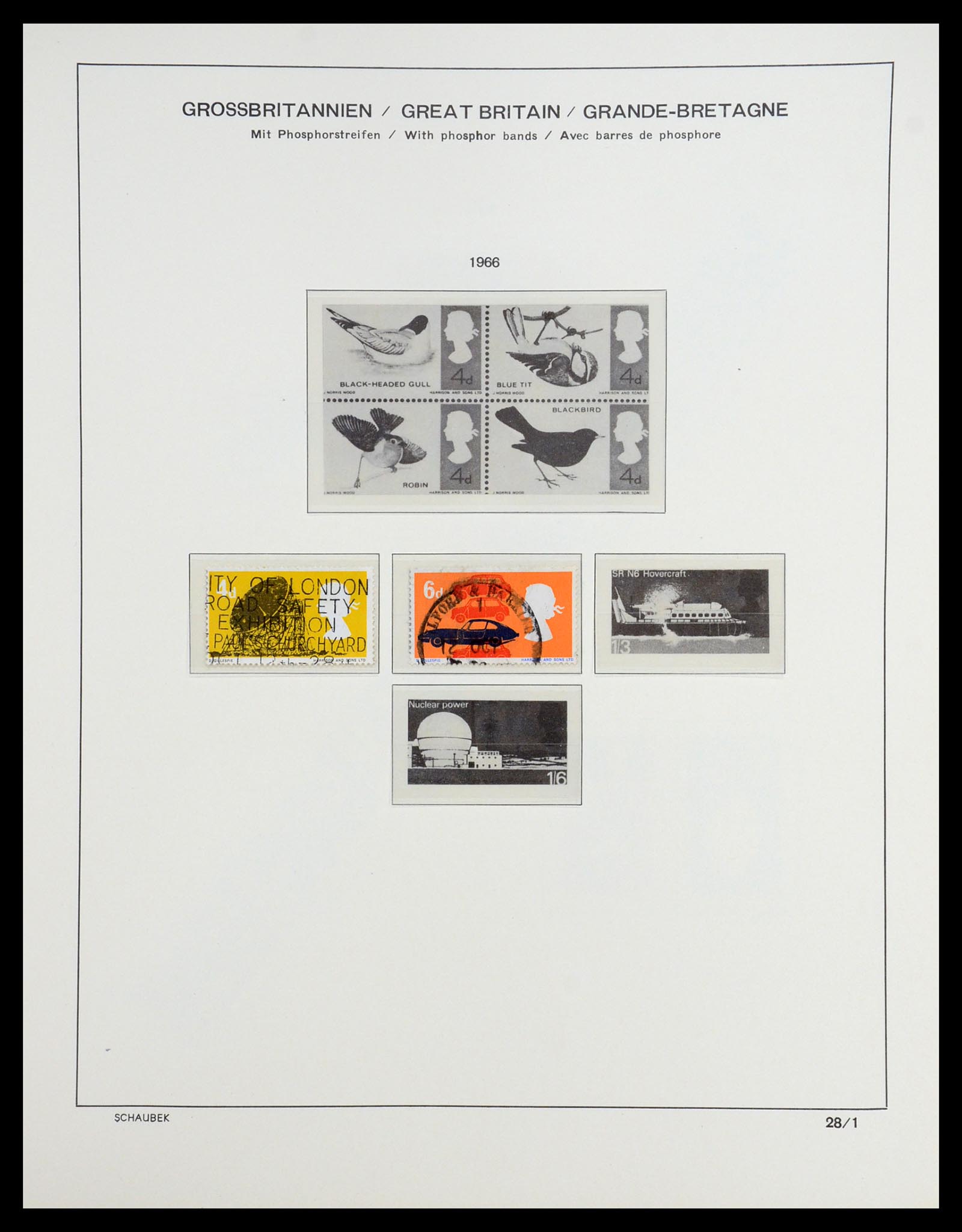 36541 050 - Postzegelverzameling 36541 Engeland 1840-2012.