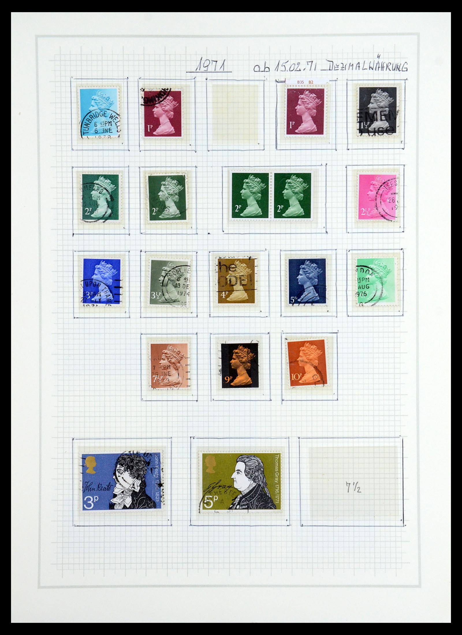 36541 066 - Stamp collection 36541 Great Britain 1840-2012.