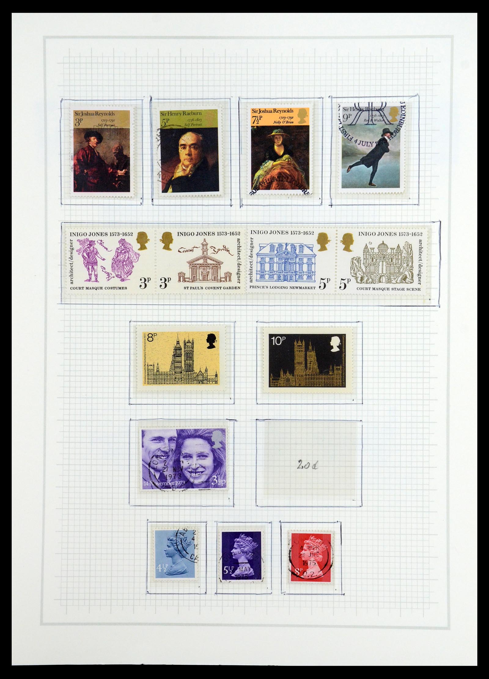 36541 071 - Stamp collection 36541 Great Britain 1840-2012.