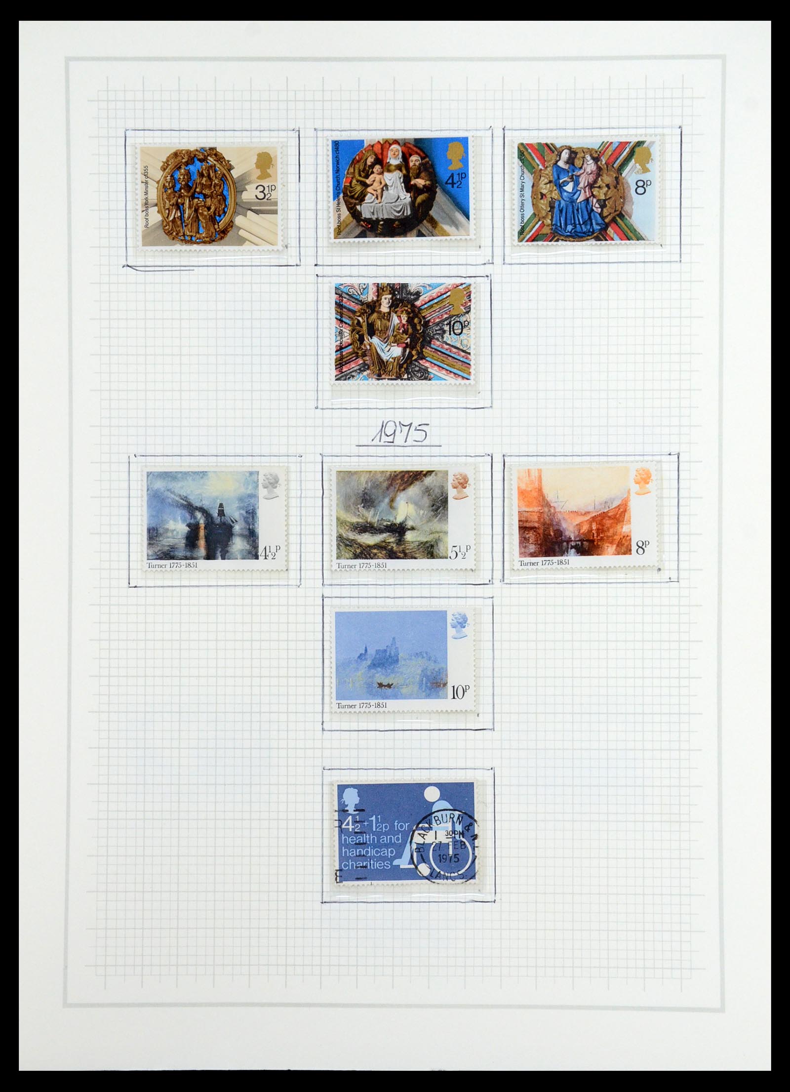 36541 074 - Stamp collection 36541 Great Britain 1840-2012.