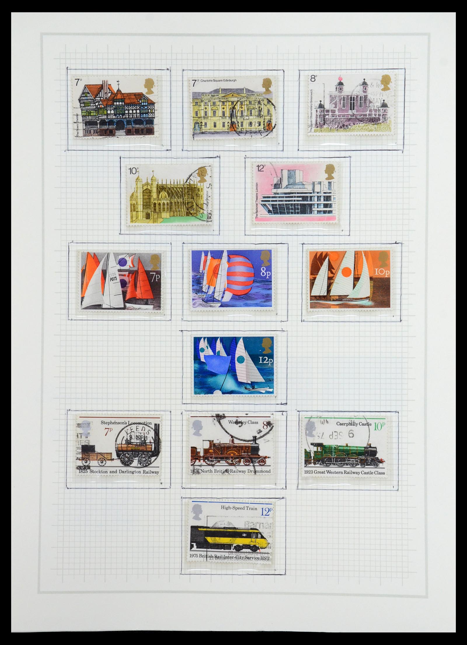 36541 075 - Stamp collection 36541 Great Britain 1840-2012.