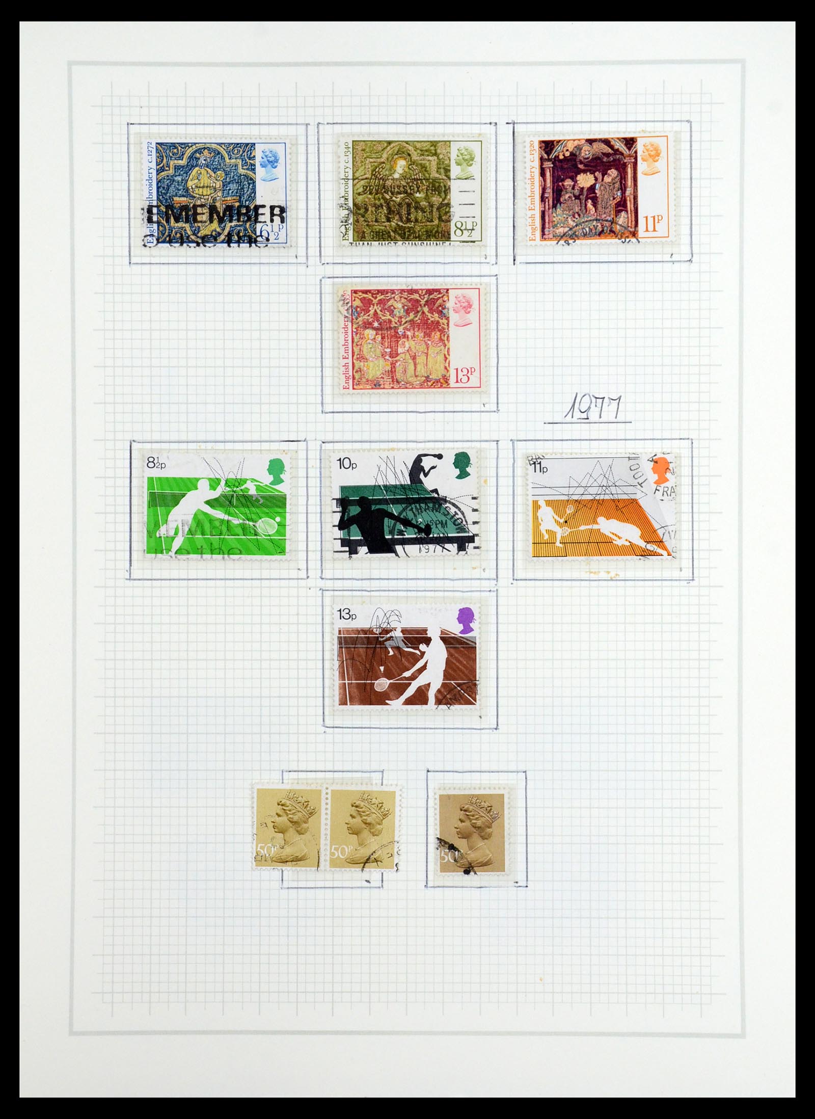 36541 079 - Stamp collection 36541 Great Britain 1840-2012.