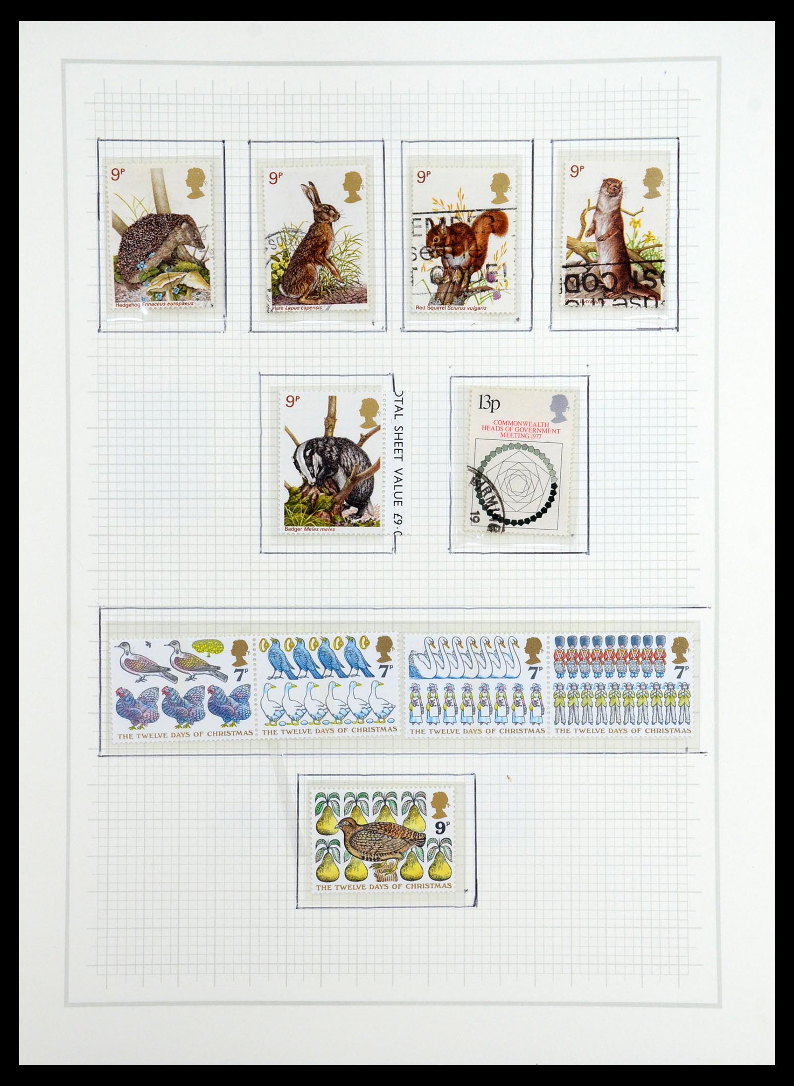 36541 081 - Postzegelverzameling 36541 Engeland 1840-2012.