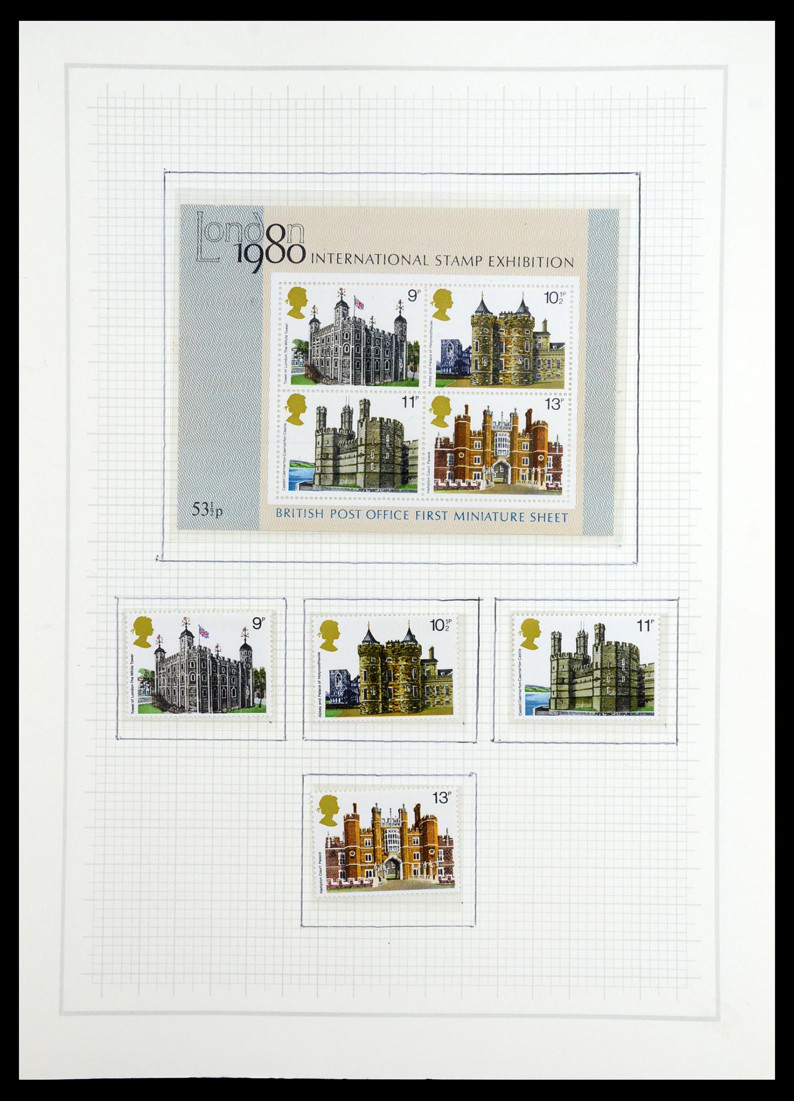 36541 083 - Postzegelverzameling 36541 Engeland 1840-2012.