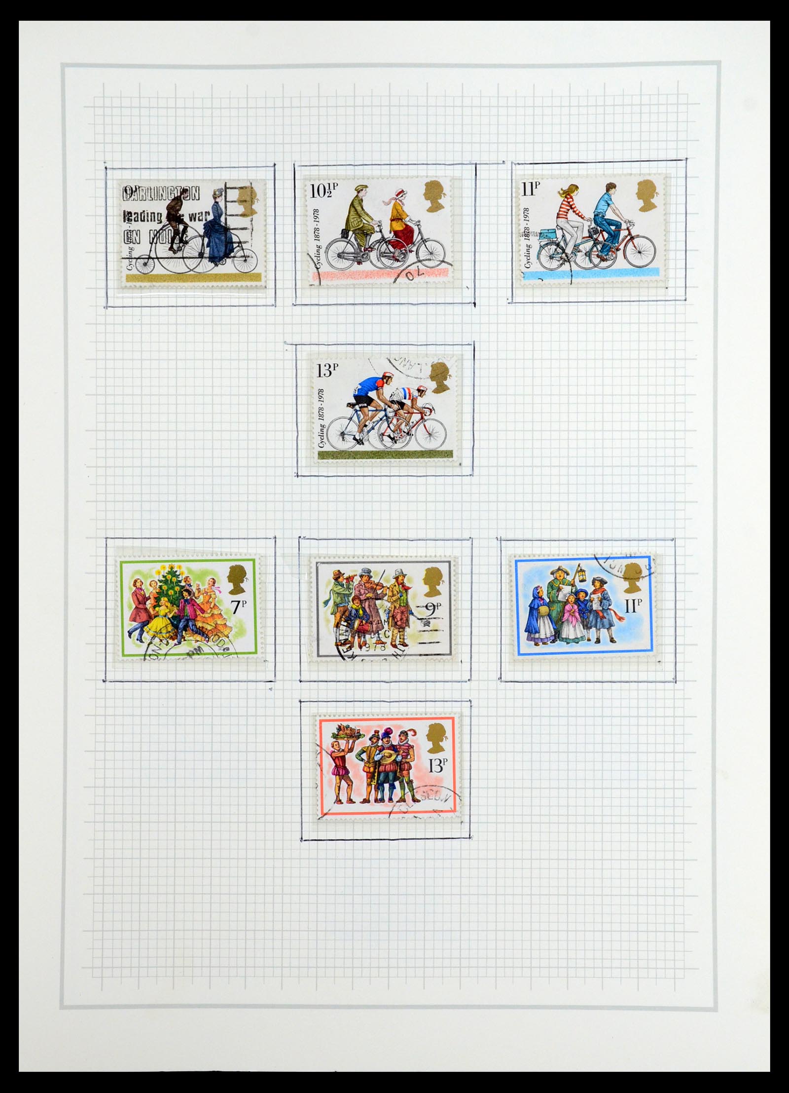 36541 084 - Postzegelverzameling 36541 Engeland 1840-2012.