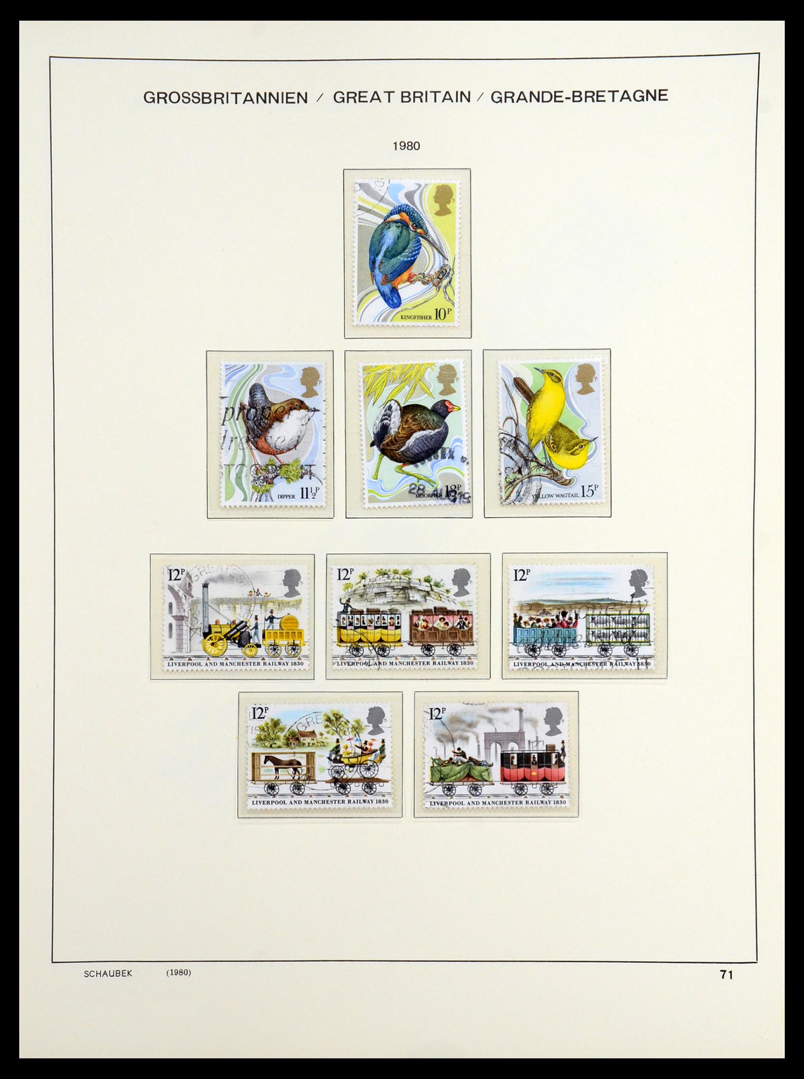 36541 088 - Postzegelverzameling 36541 Engeland 1840-2012.