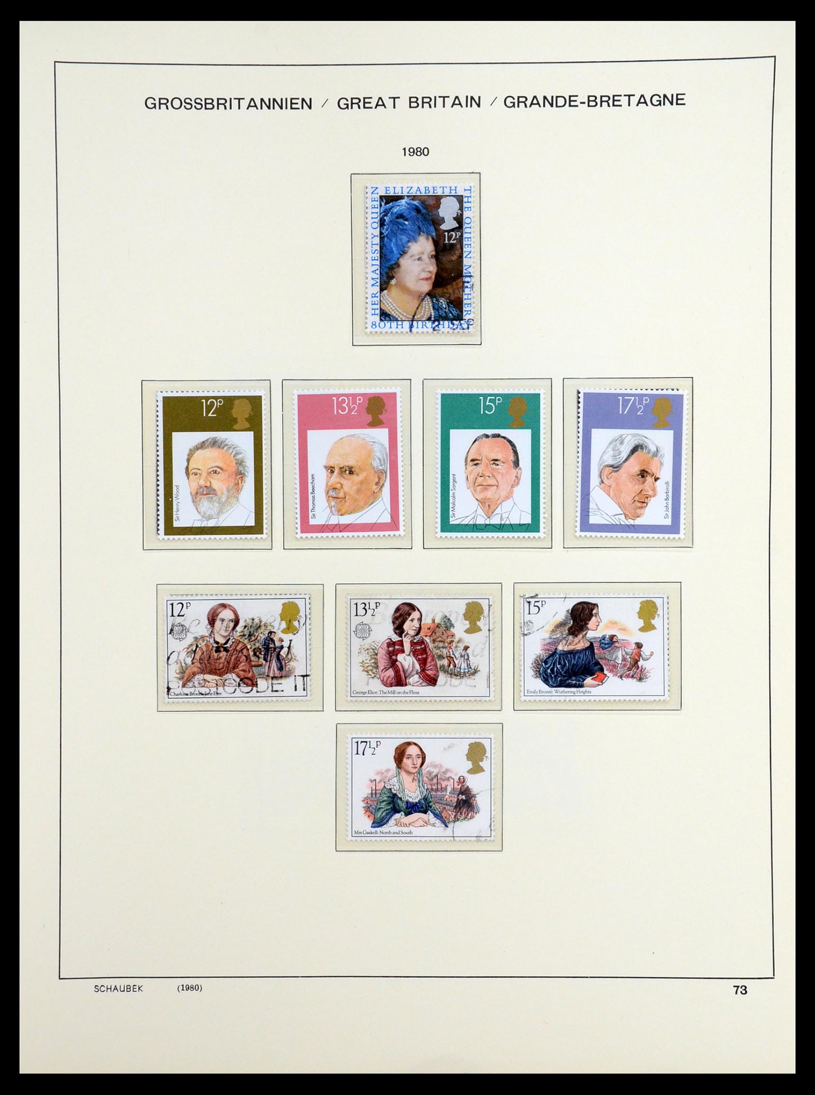 36541 091 - Postzegelverzameling 36541 Engeland 1840-2012.