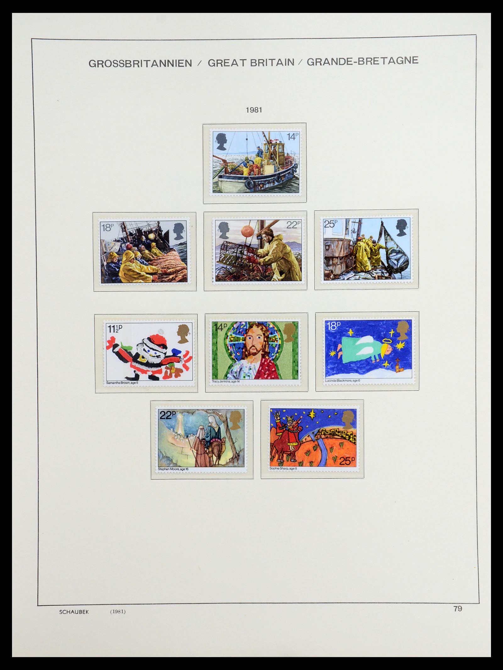 36541 097 - Postzegelverzameling 36541 Engeland 1840-2012.