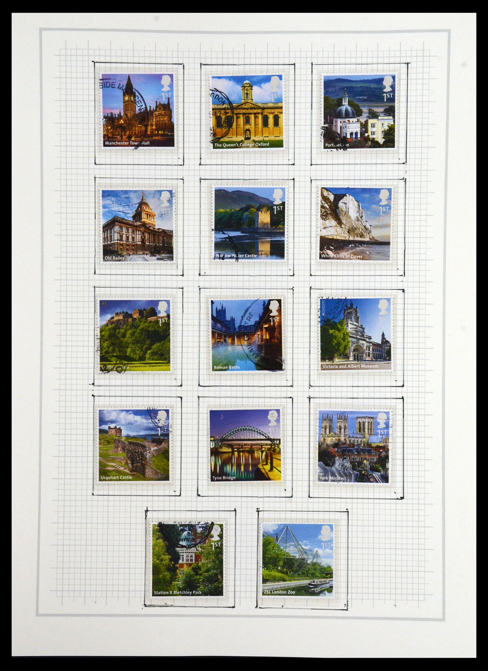 36541 366 - Stamp collection 36541 Great Britain 1840-2012.