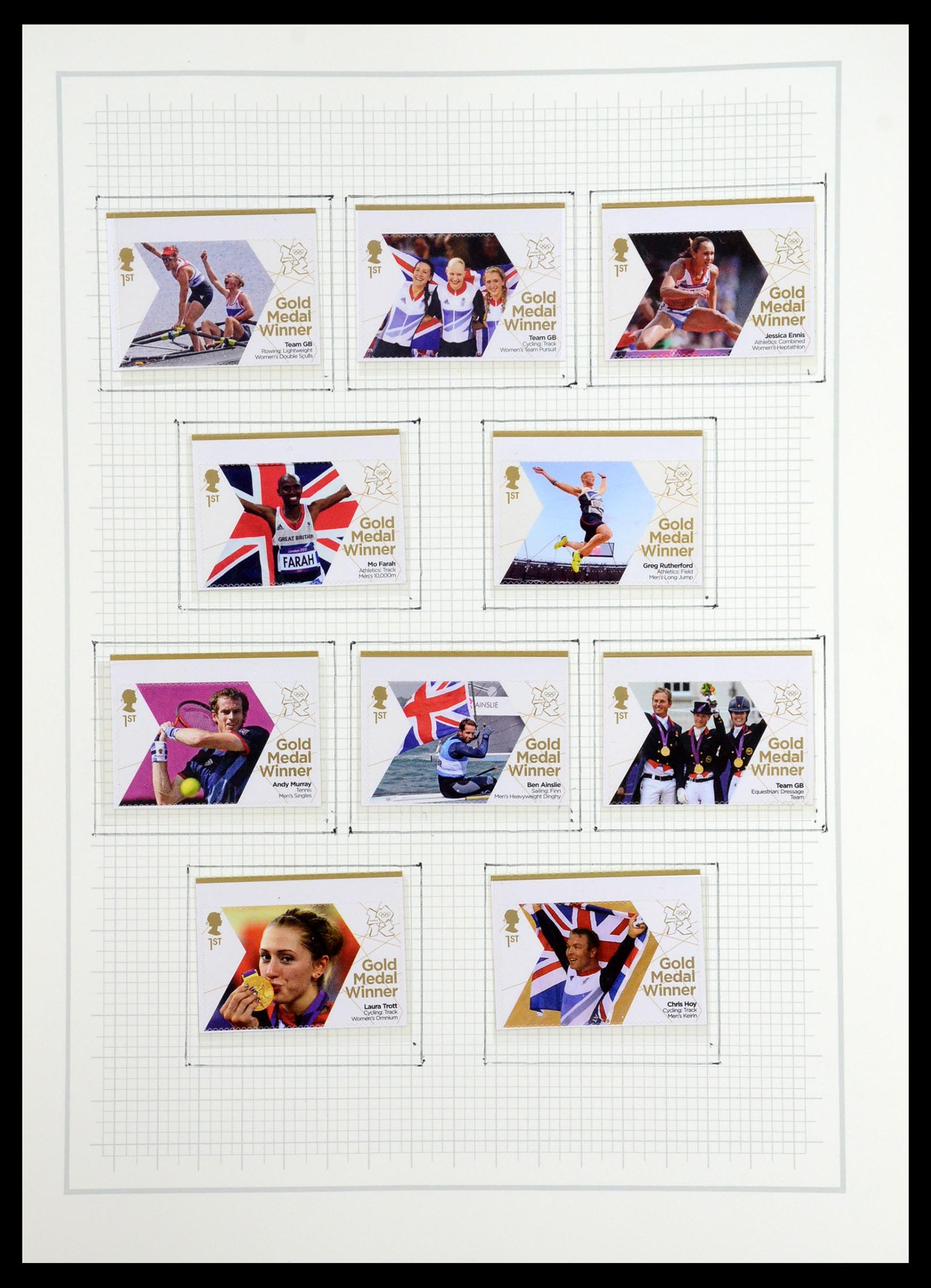 36541 372 - Stamp collection 36541 Great Britain 1840-2012.