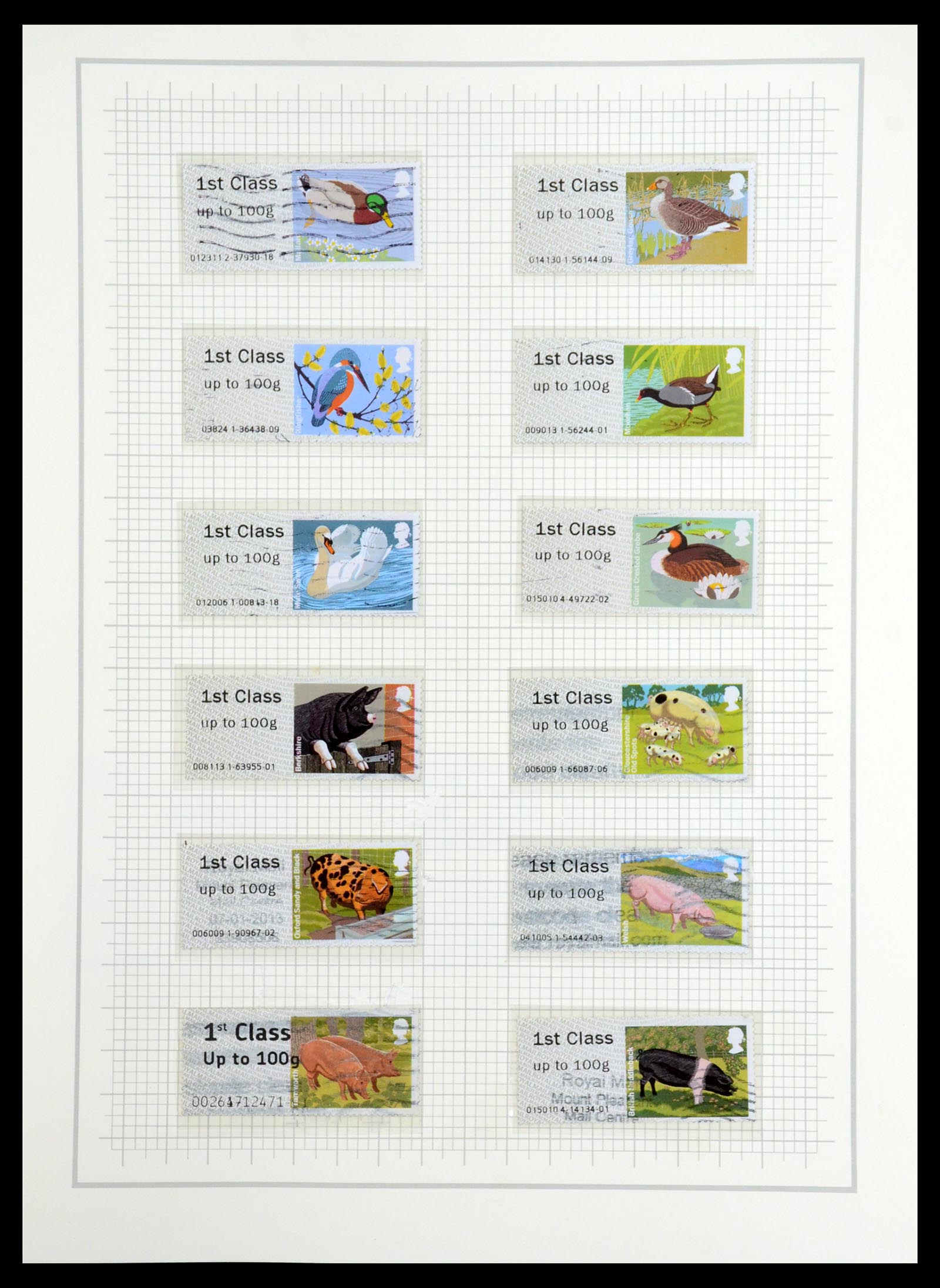 36541 381 - Postzegelverzameling 36541 Engeland 1840-2012.