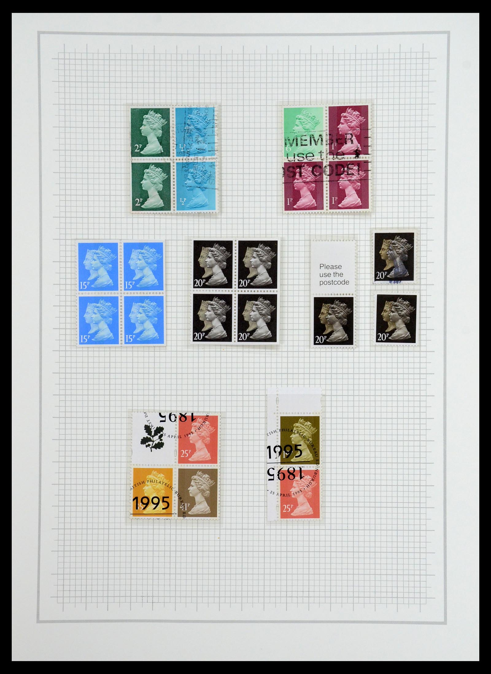 36541 385 - Postzegelverzameling 36541 Engeland 1840-2012.
