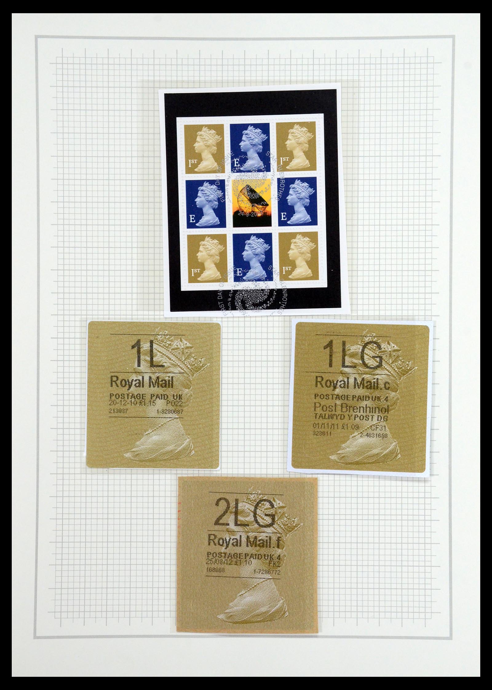 36541 390 - Postzegelverzameling 36541 Engeland 1840-2012.