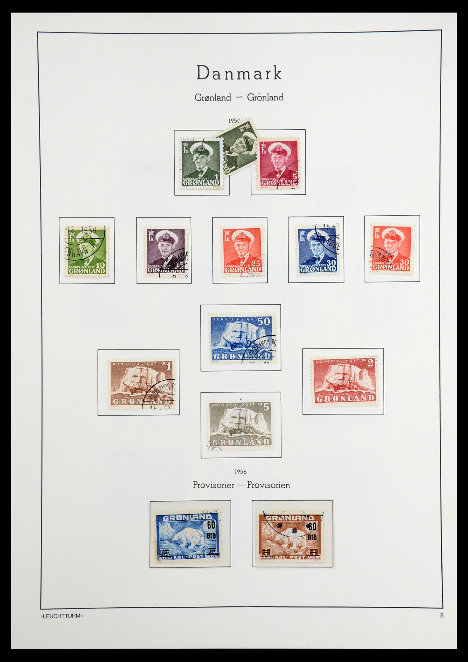 36542 004 - Postzegelverzameling 36542 Groenland 1938-2019!