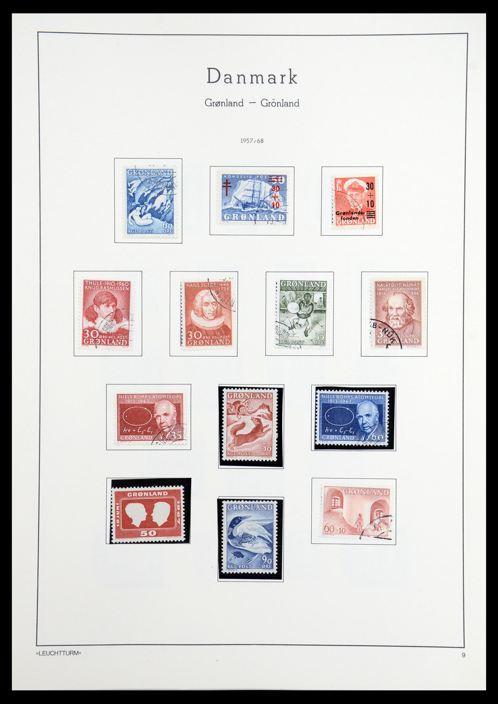 36542 005 - Stamp collection 36542 Greenland 1938-2019!