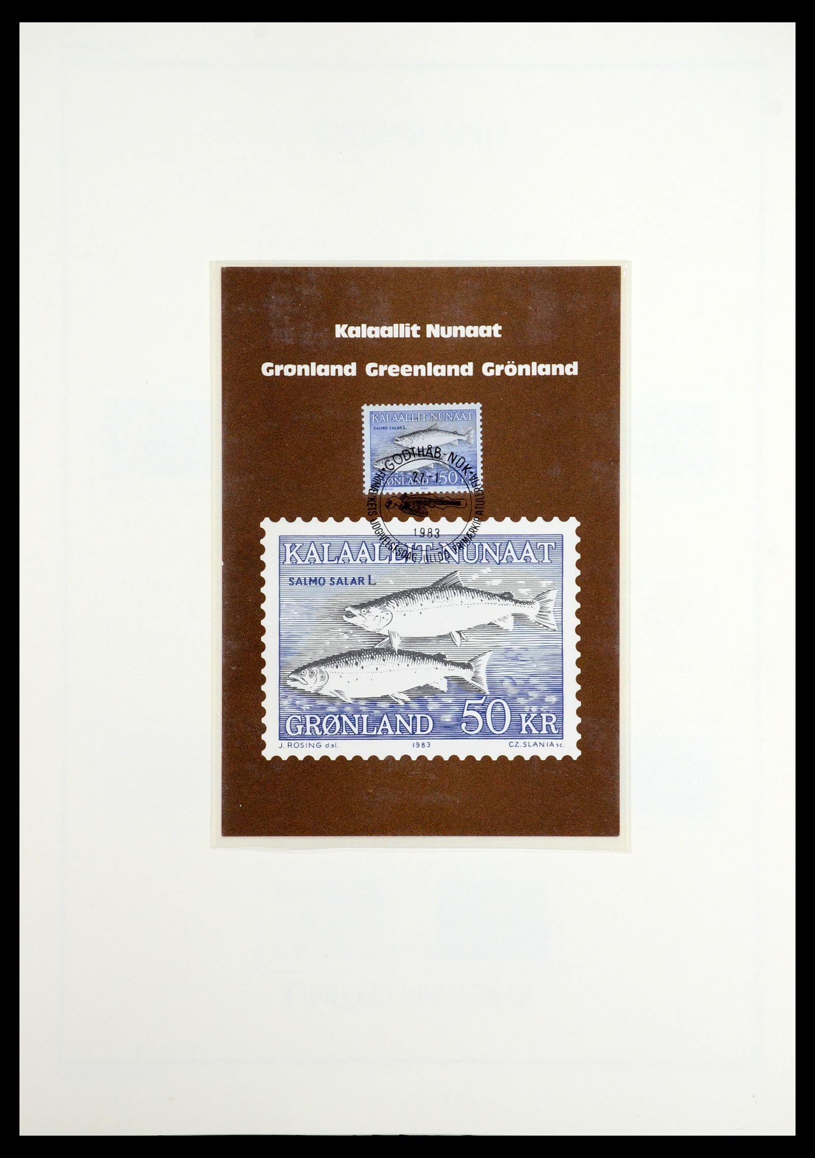 36542 014 - Postzegelverzameling 36542 Groenland 1938-2019!
