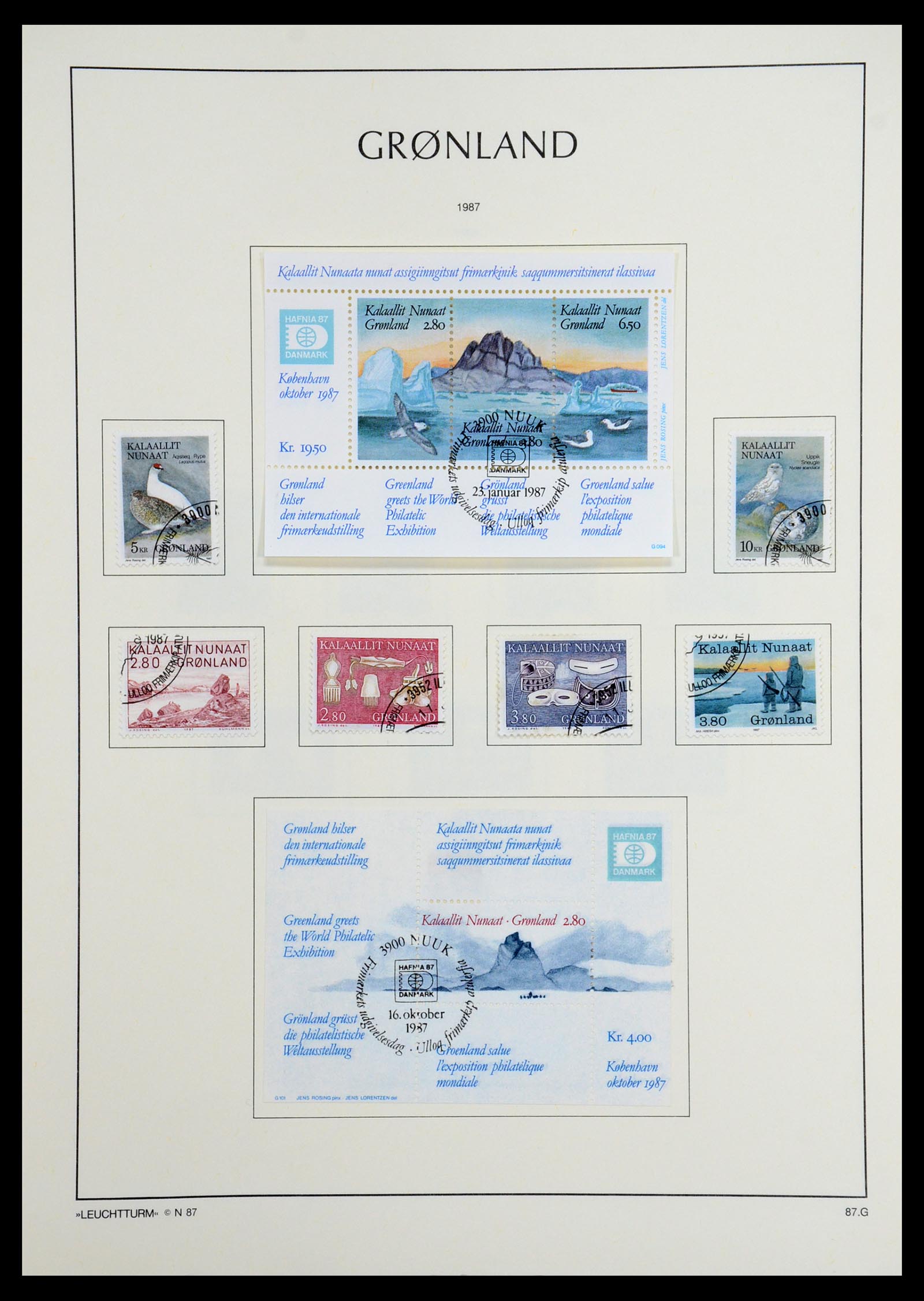 36542 016 - Stamp collection 36542 Greenland 1938-2019!