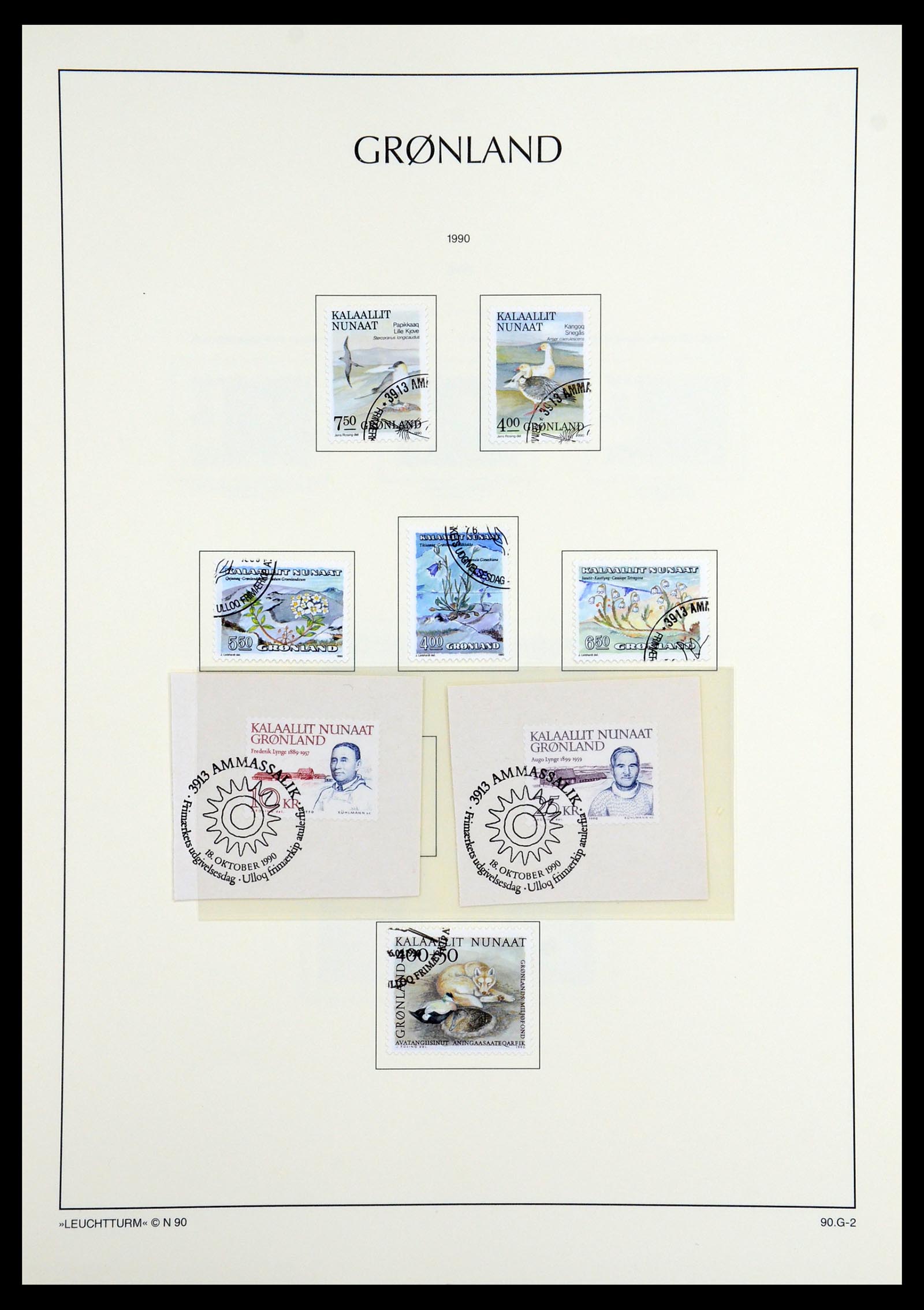 36542 025 - Postzegelverzameling 36542 Groenland 1938-2019!