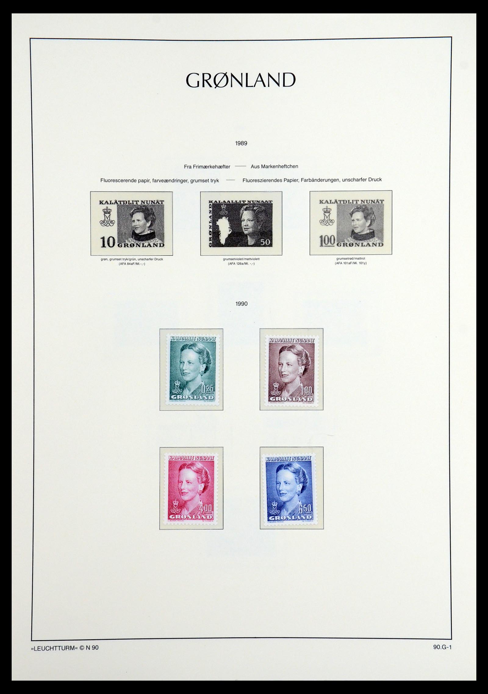 36542 026 - Postzegelverzameling 36542 Groenland 1938-2019!