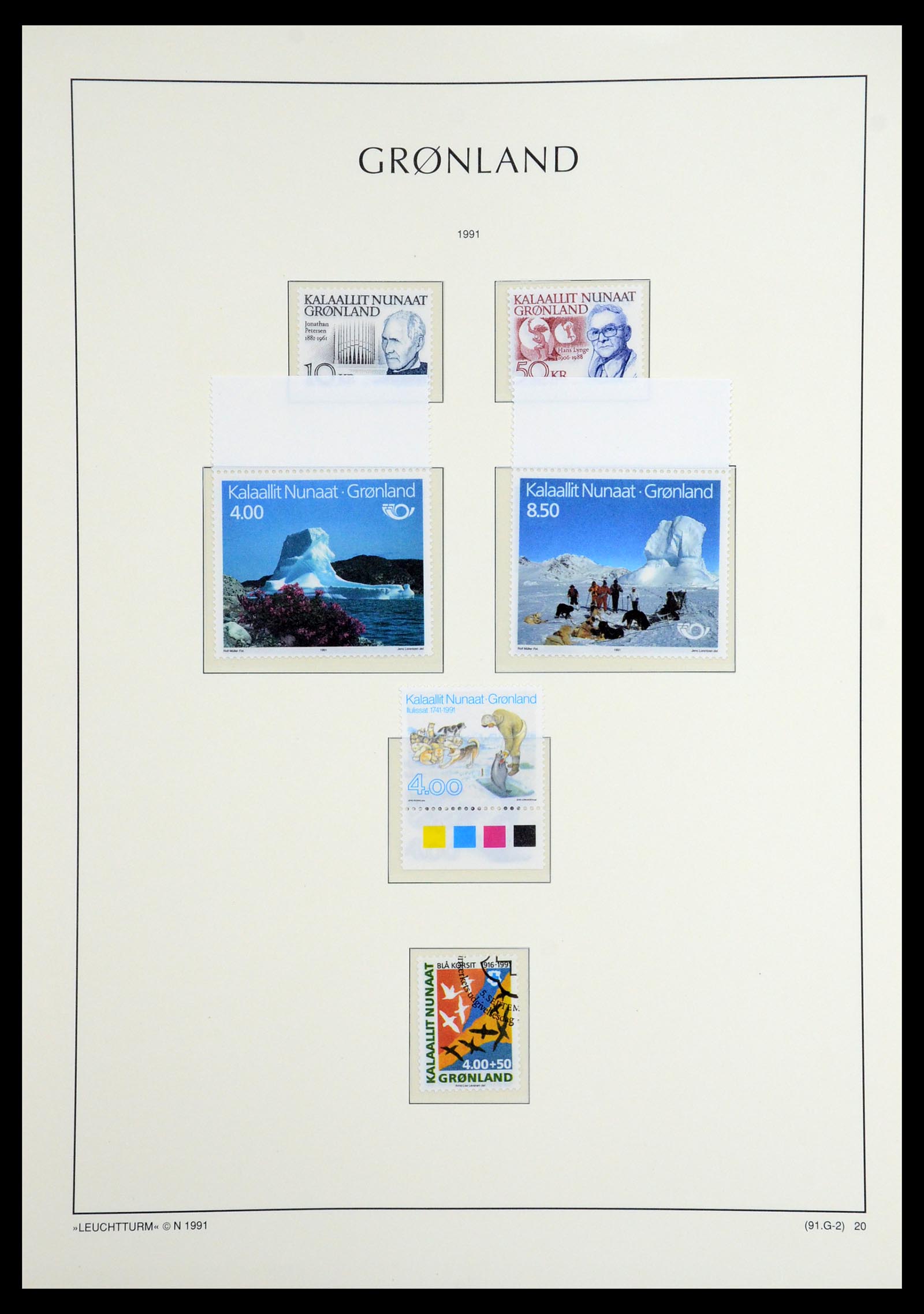 36542 030 - Postzegelverzameling 36542 Groenland 1938-2019!