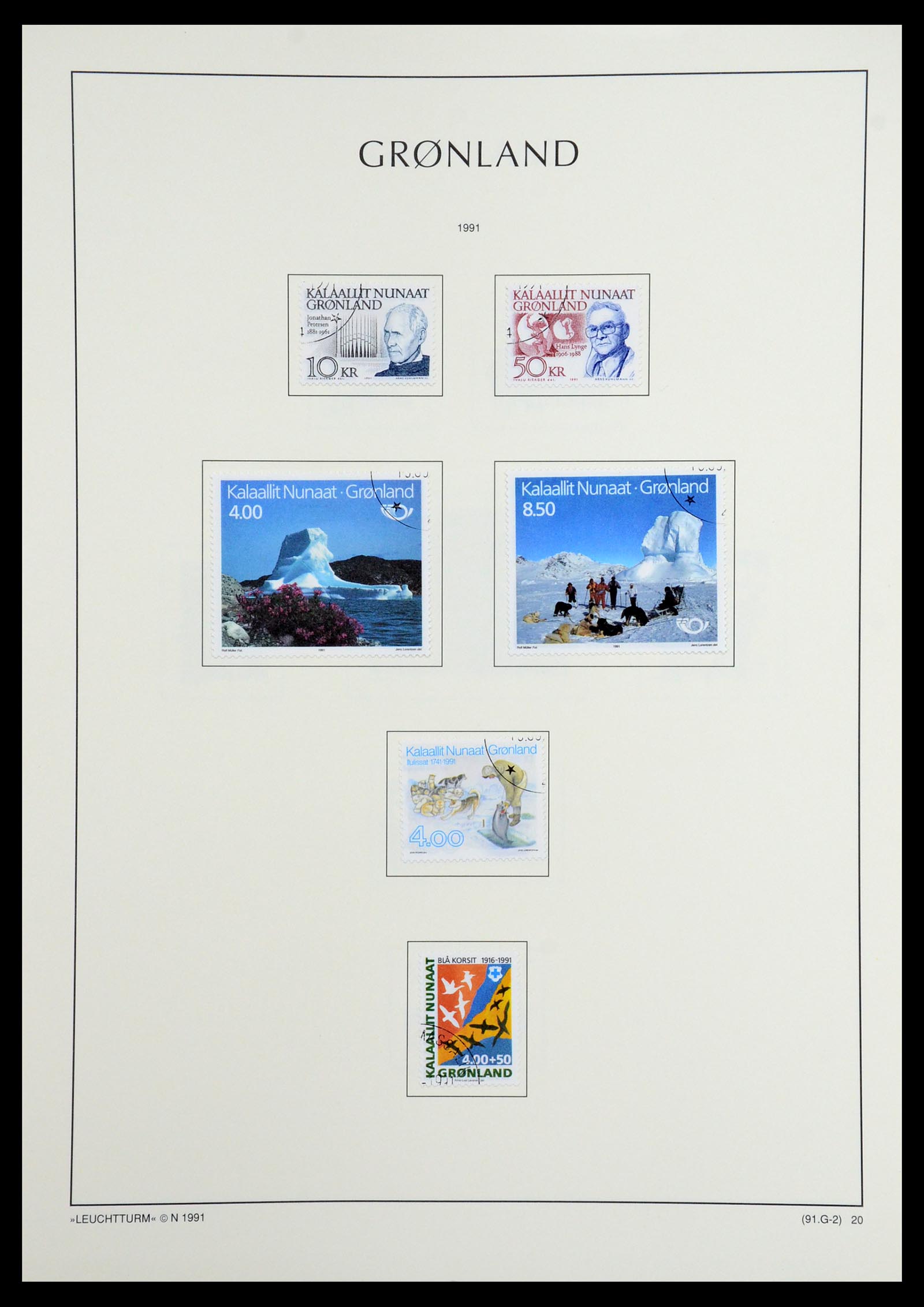 36542 031 - Postzegelverzameling 36542 Groenland 1938-2019!