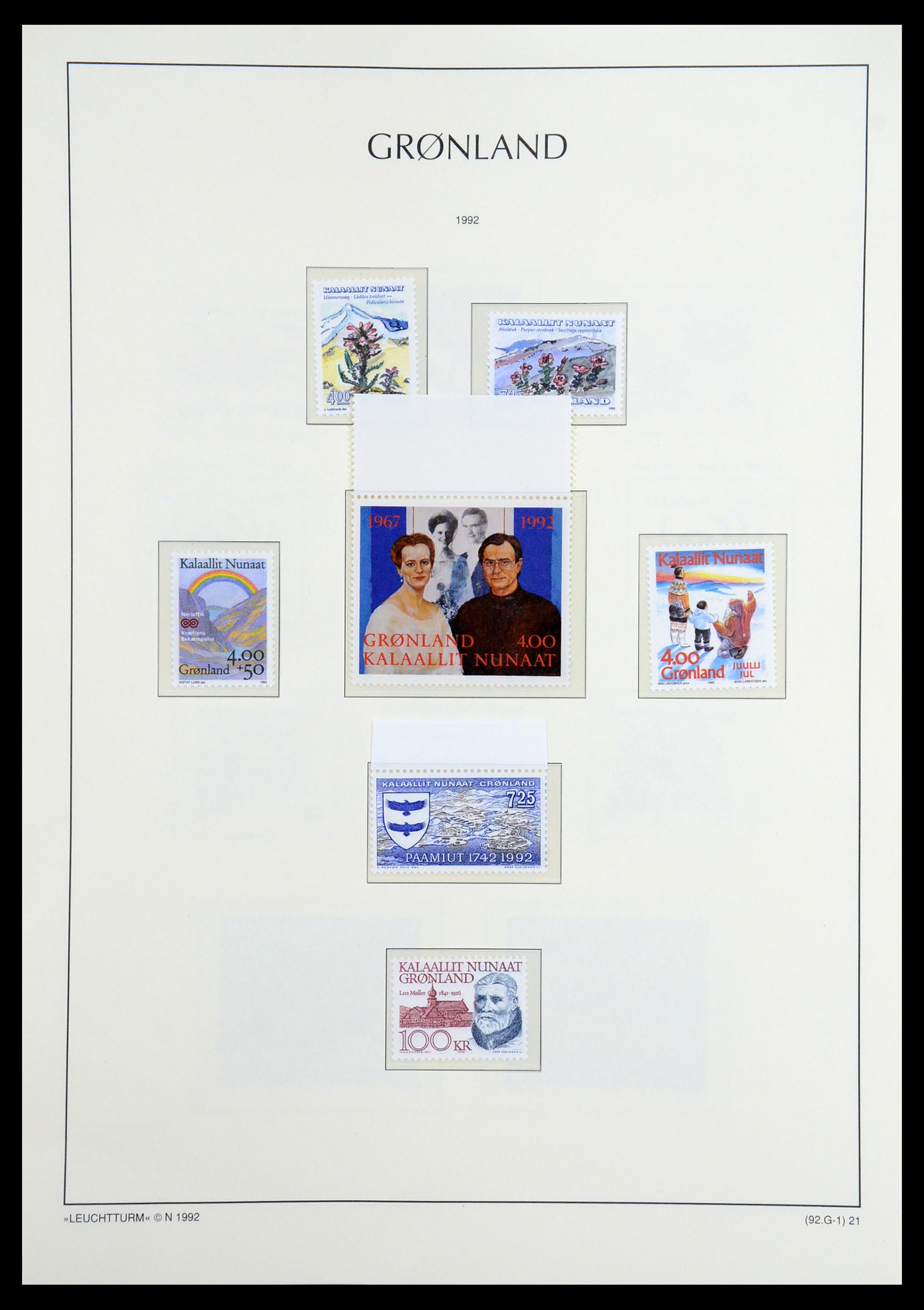 36542 033 - Postzegelverzameling 36542 Groenland 1938-2019!