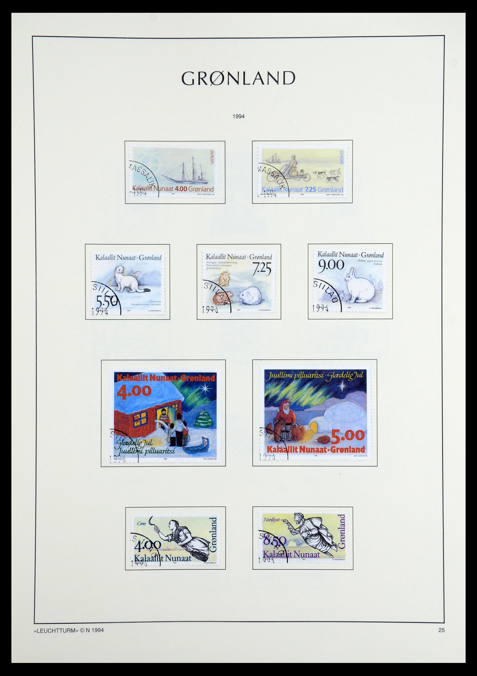 36542 041 - Postzegelverzameling 36542 Groenland 1938-2019!