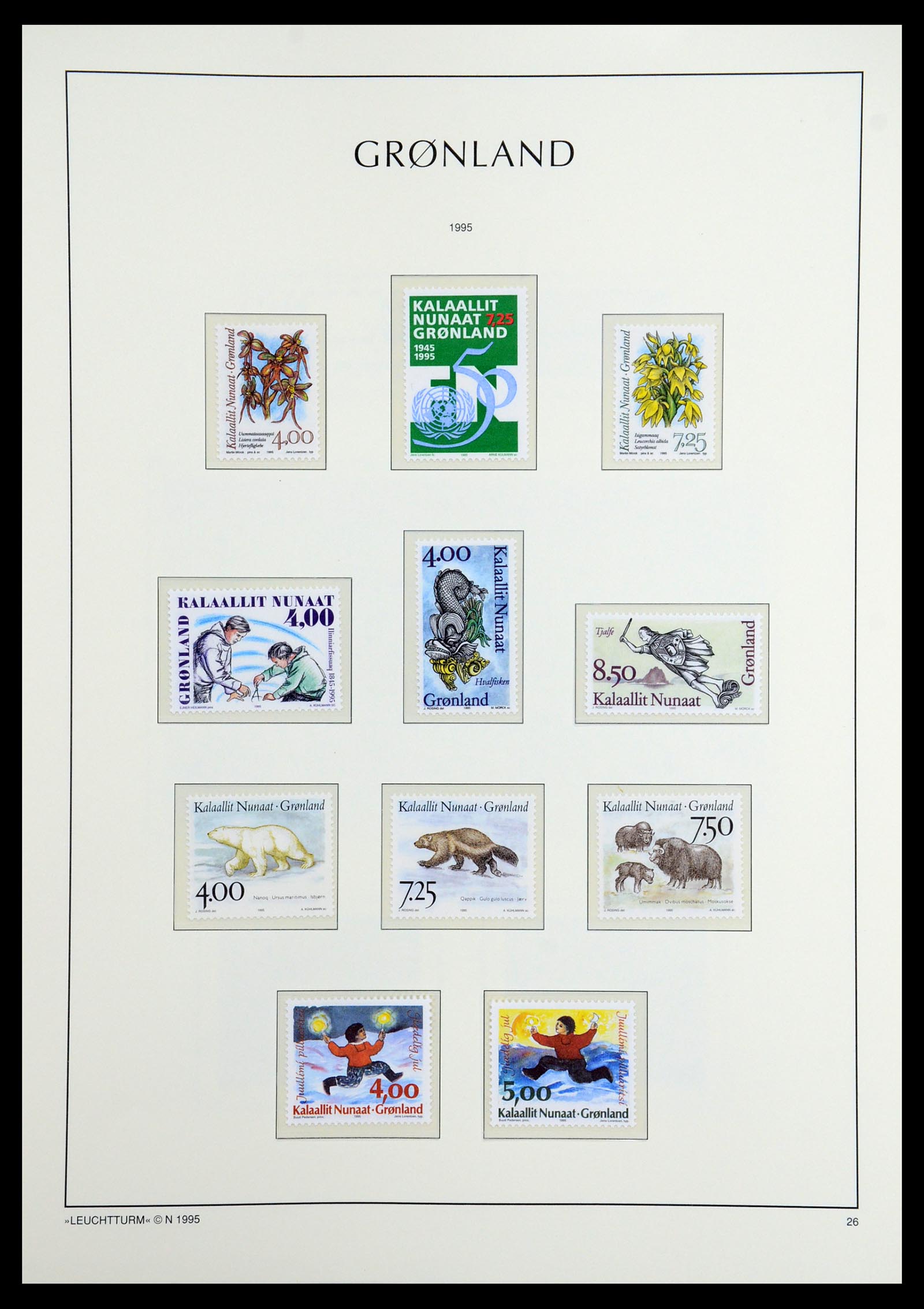 36542 042 - Postzegelverzameling 36542 Groenland 1938-2019!