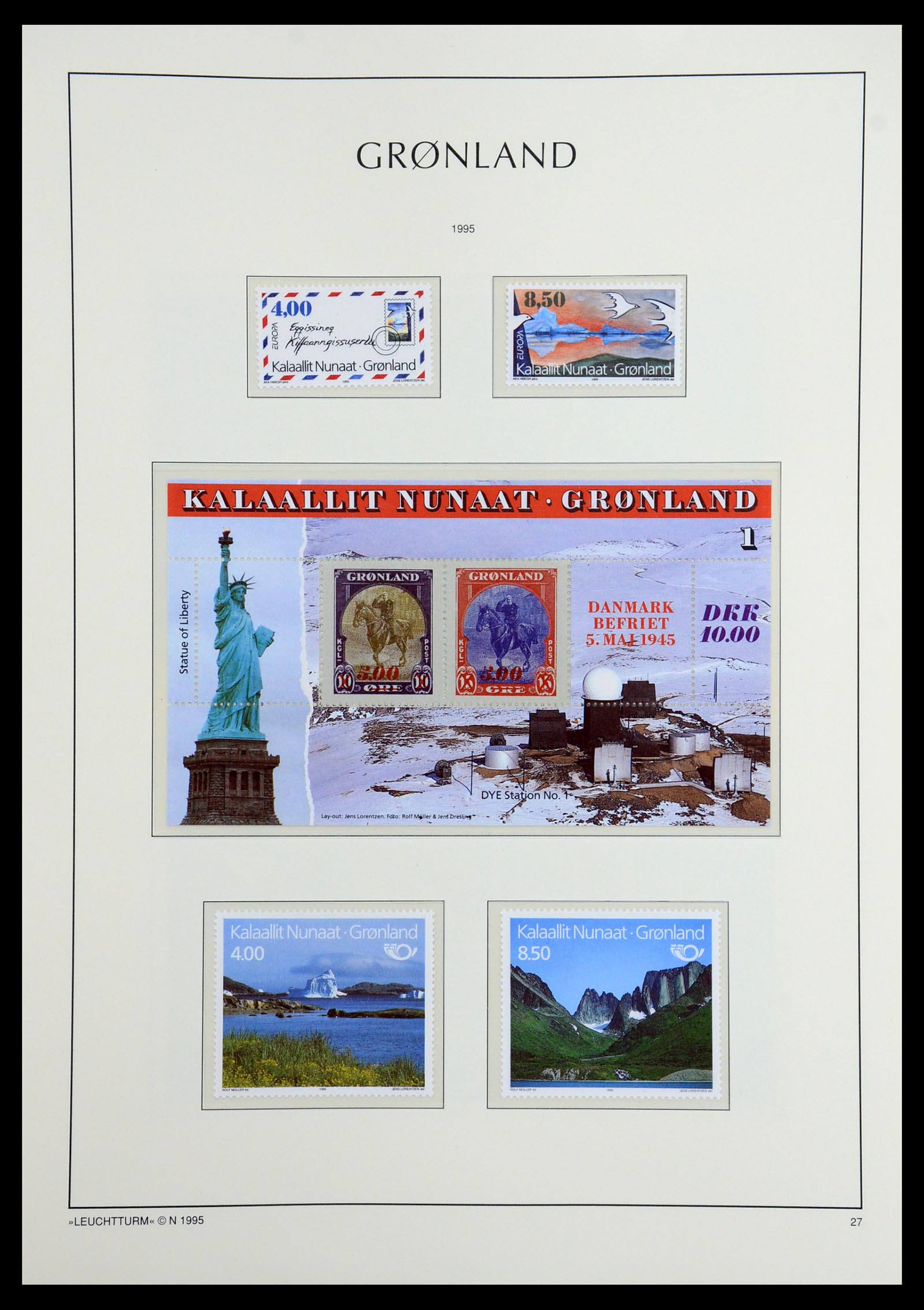 36542 043 - Postzegelverzameling 36542 Groenland 1938-2019!