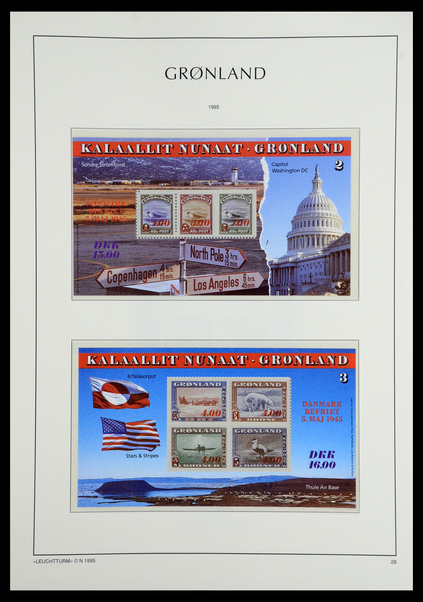 36542 044 - Postzegelverzameling 36542 Groenland 1938-2019!