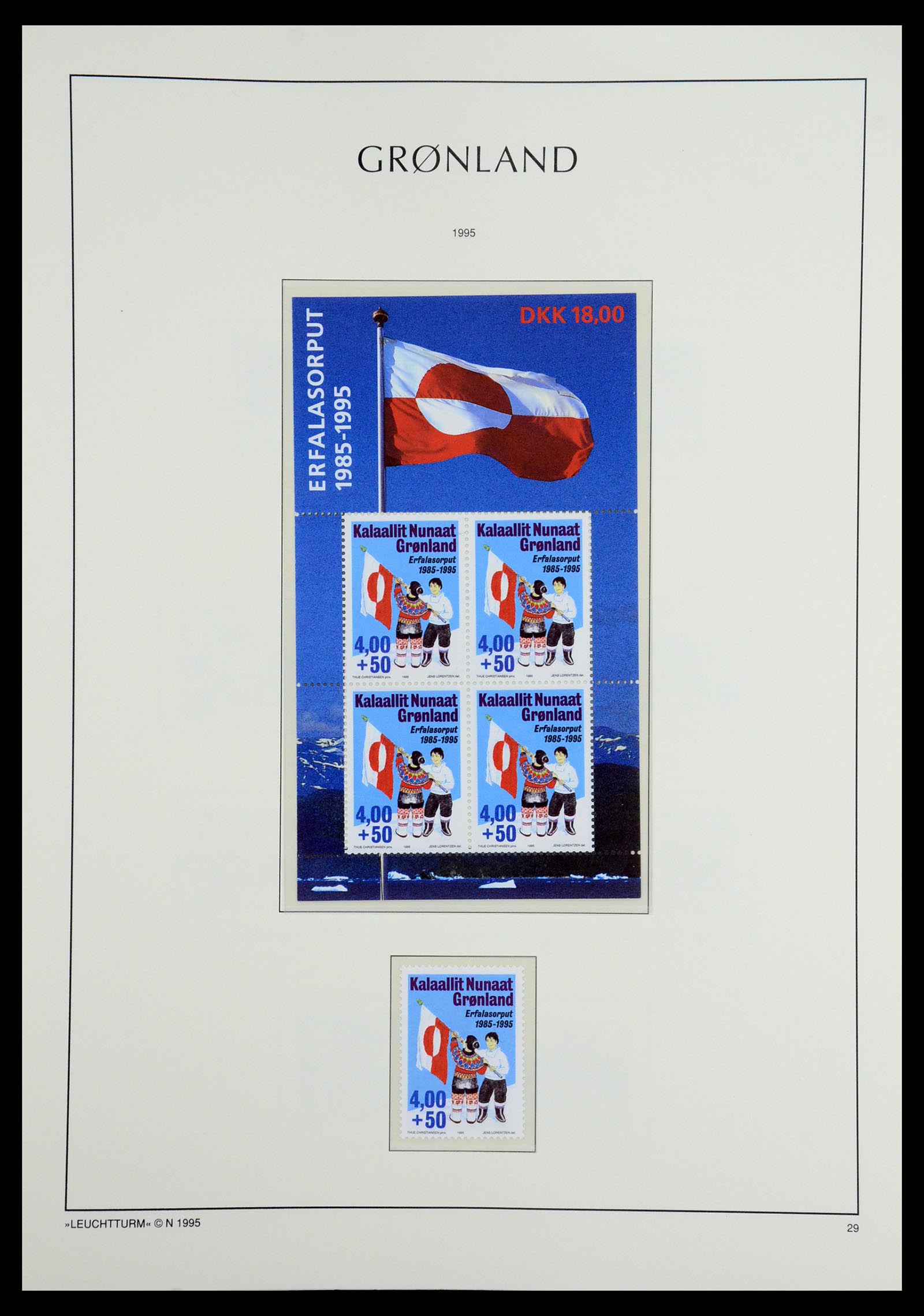 36542 045 - Postzegelverzameling 36542 Groenland 1938-2019!