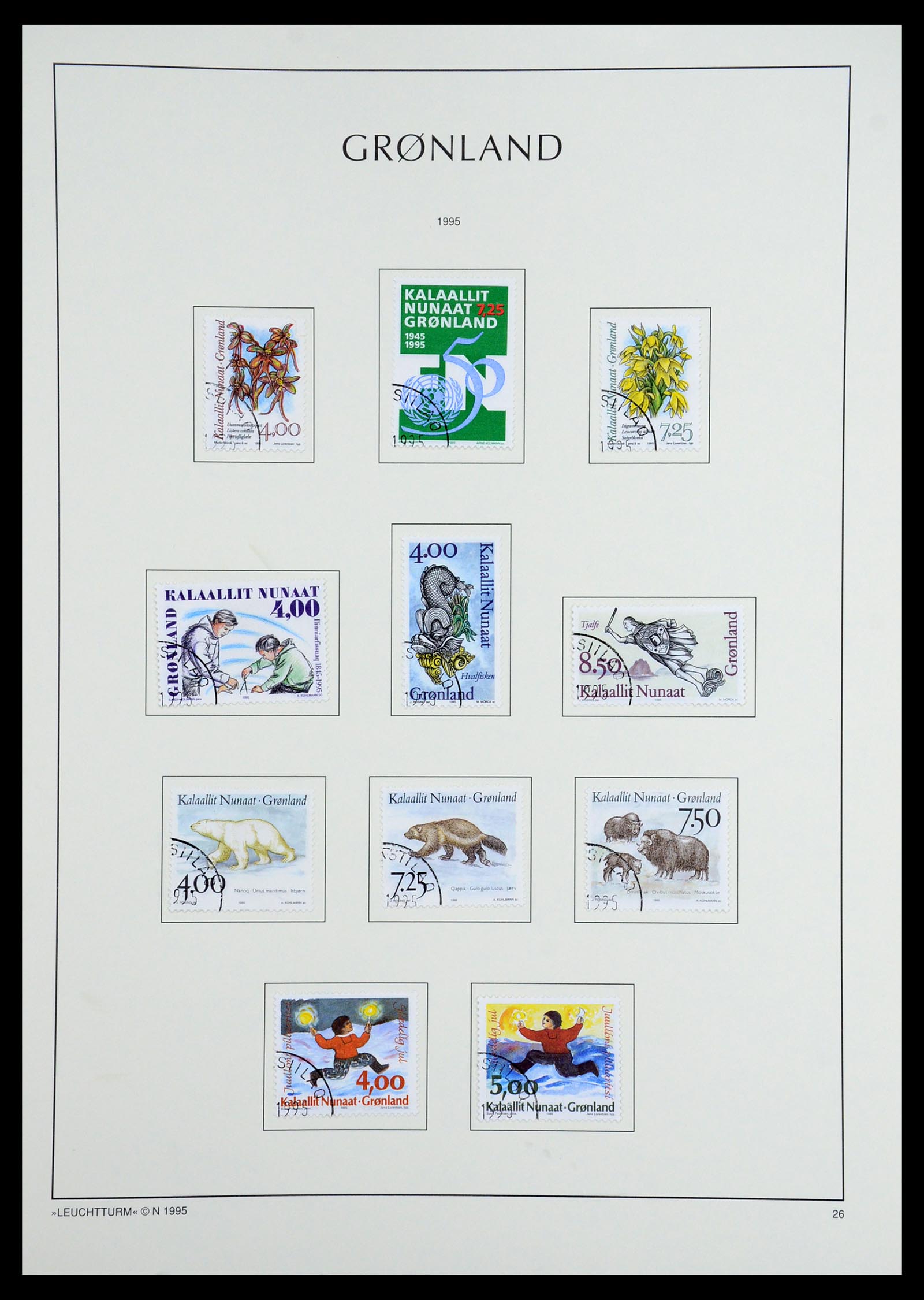 36542 046 - Postzegelverzameling 36542 Groenland 1938-2019!