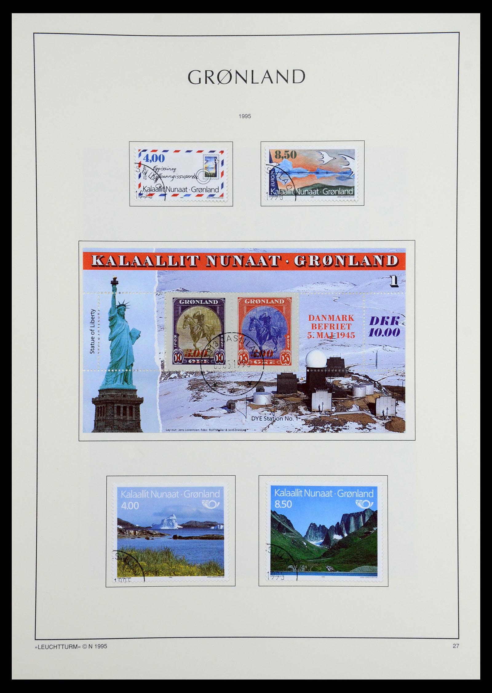 36542 047 - Postzegelverzameling 36542 Groenland 1938-2019!