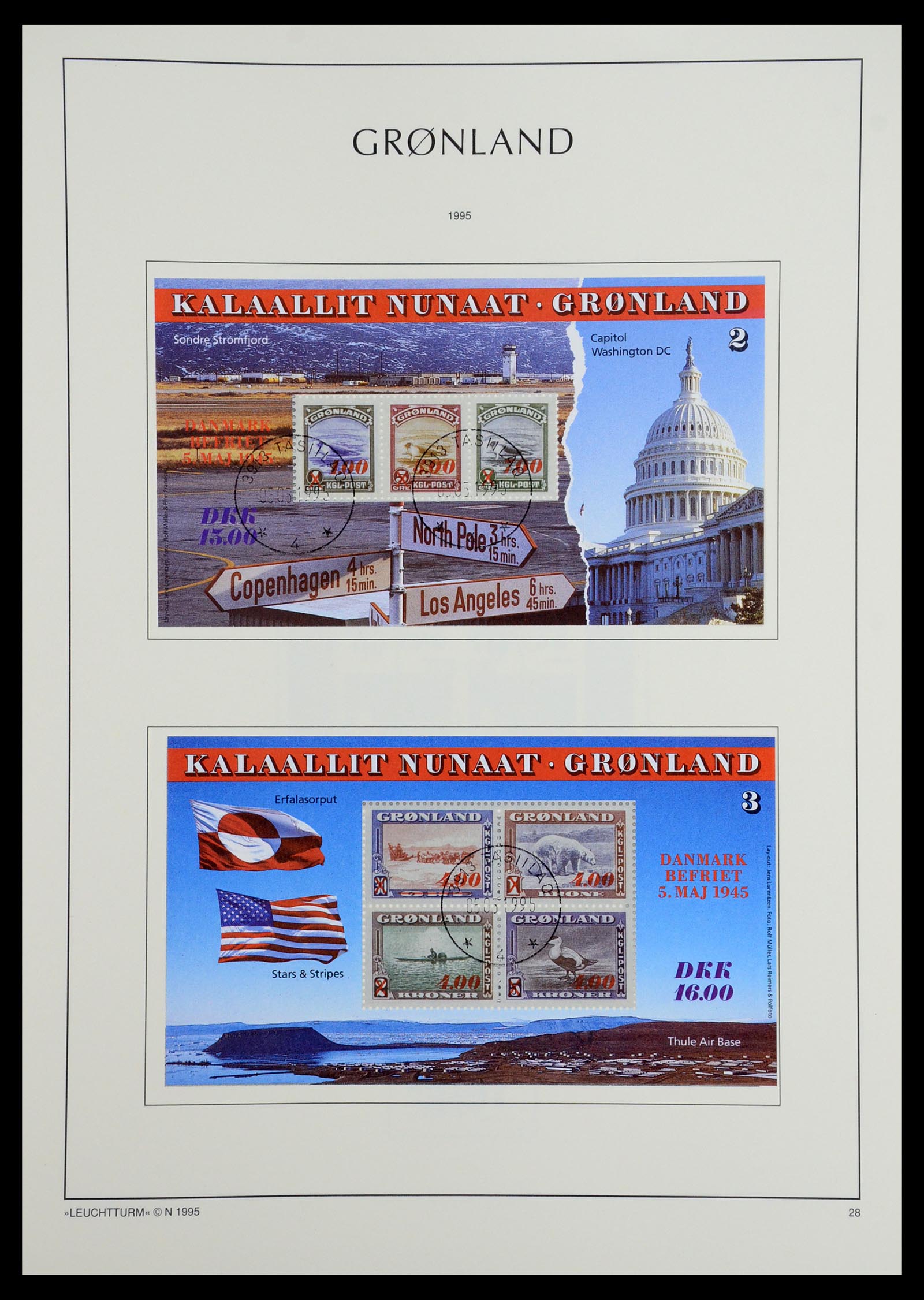 36542 048 - Postzegelverzameling 36542 Groenland 1938-2019!