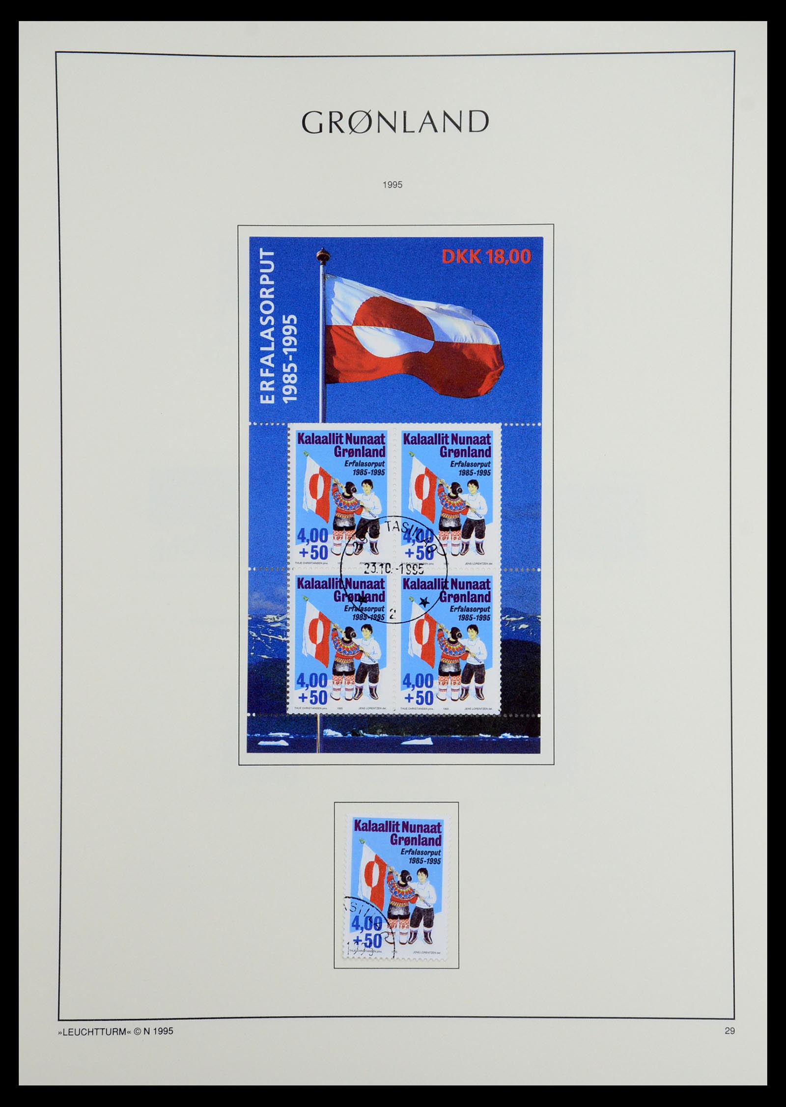 36542 049 - Postzegelverzameling 36542 Groenland 1938-2019!
