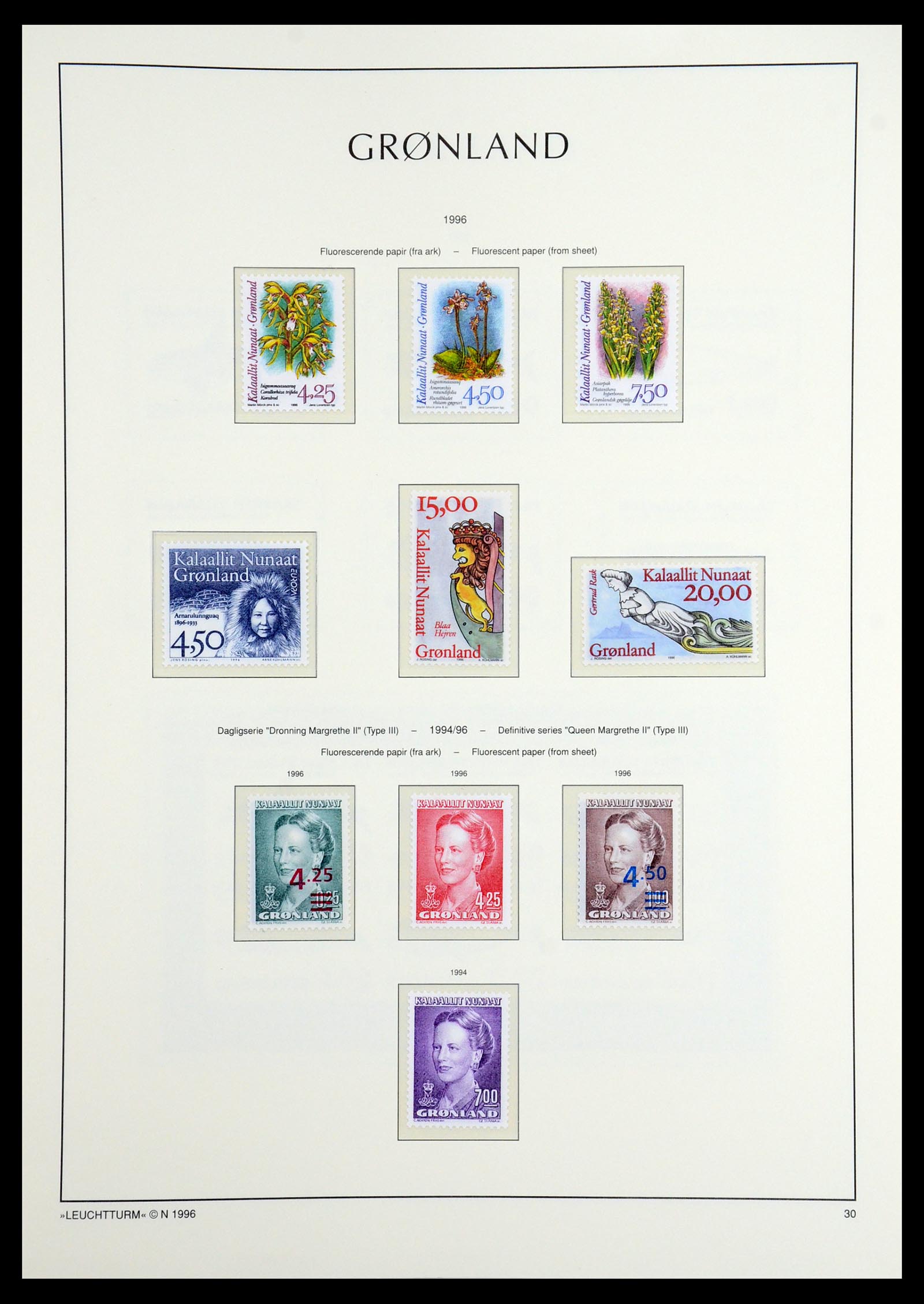 36542 050 - Postzegelverzameling 36542 Groenland 1938-2019!
