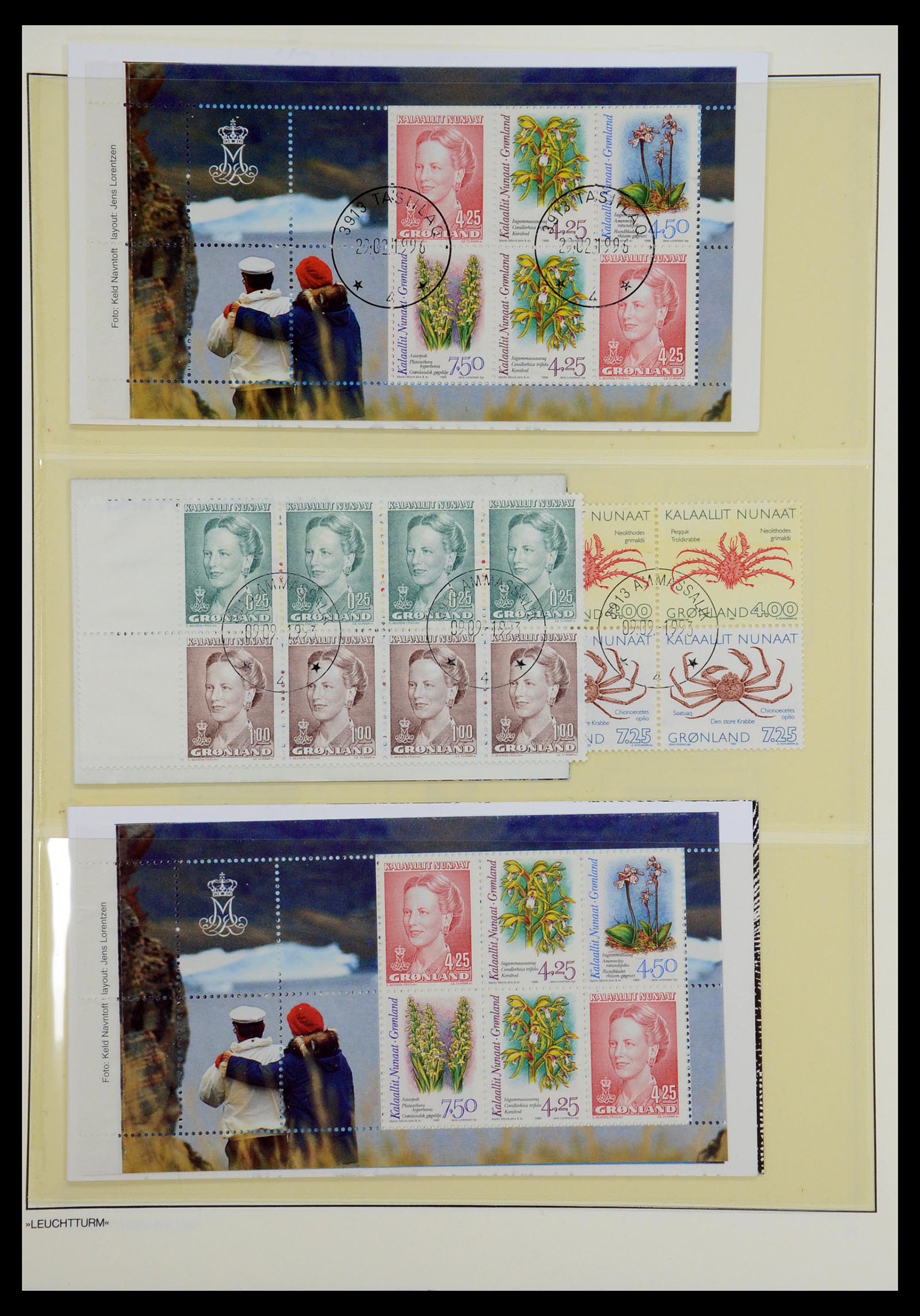 36542 057 - Postzegelverzameling 36542 Groenland 1938-2019!