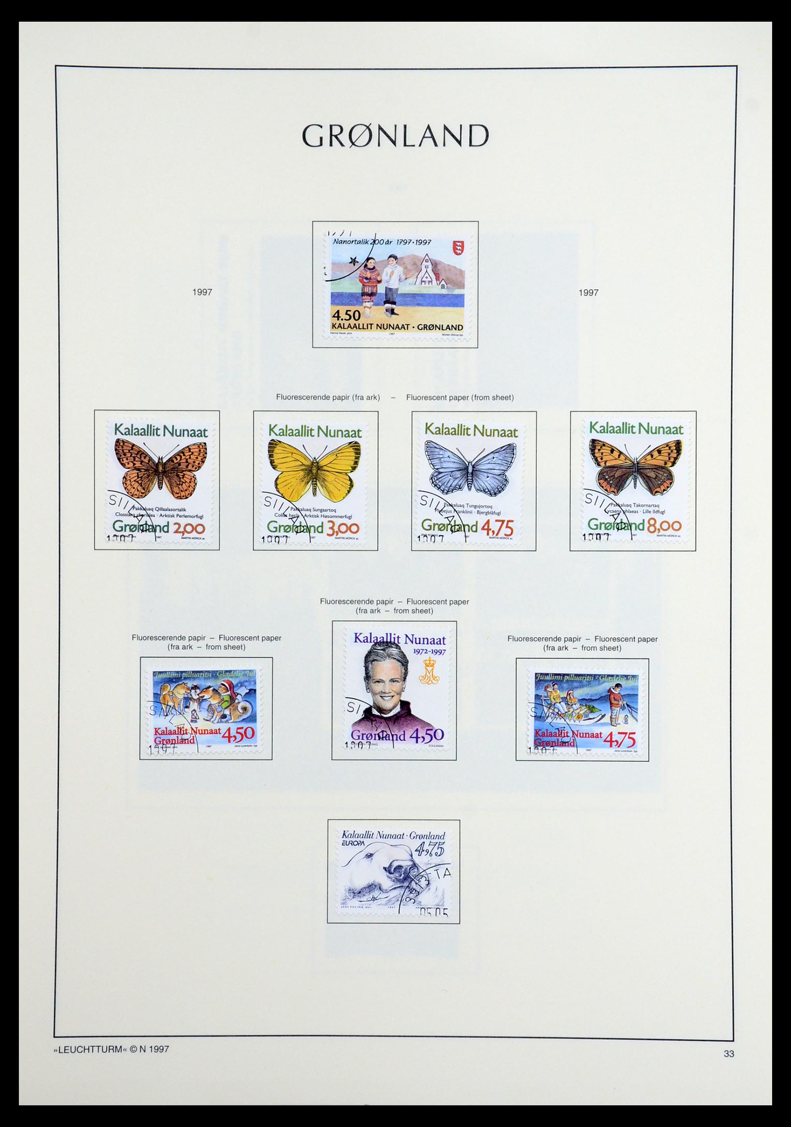 36542 058 - Postzegelverzameling 36542 Groenland 1938-2019!