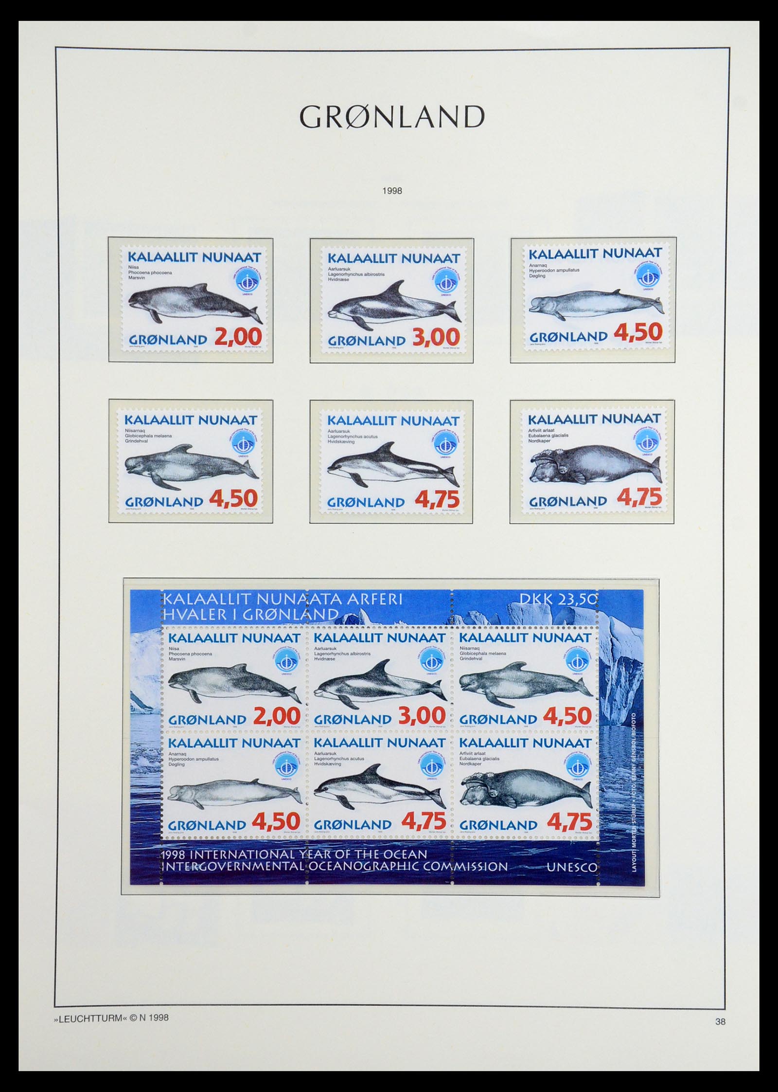 36542 066 - Postzegelverzameling 36542 Groenland 1938-2019!