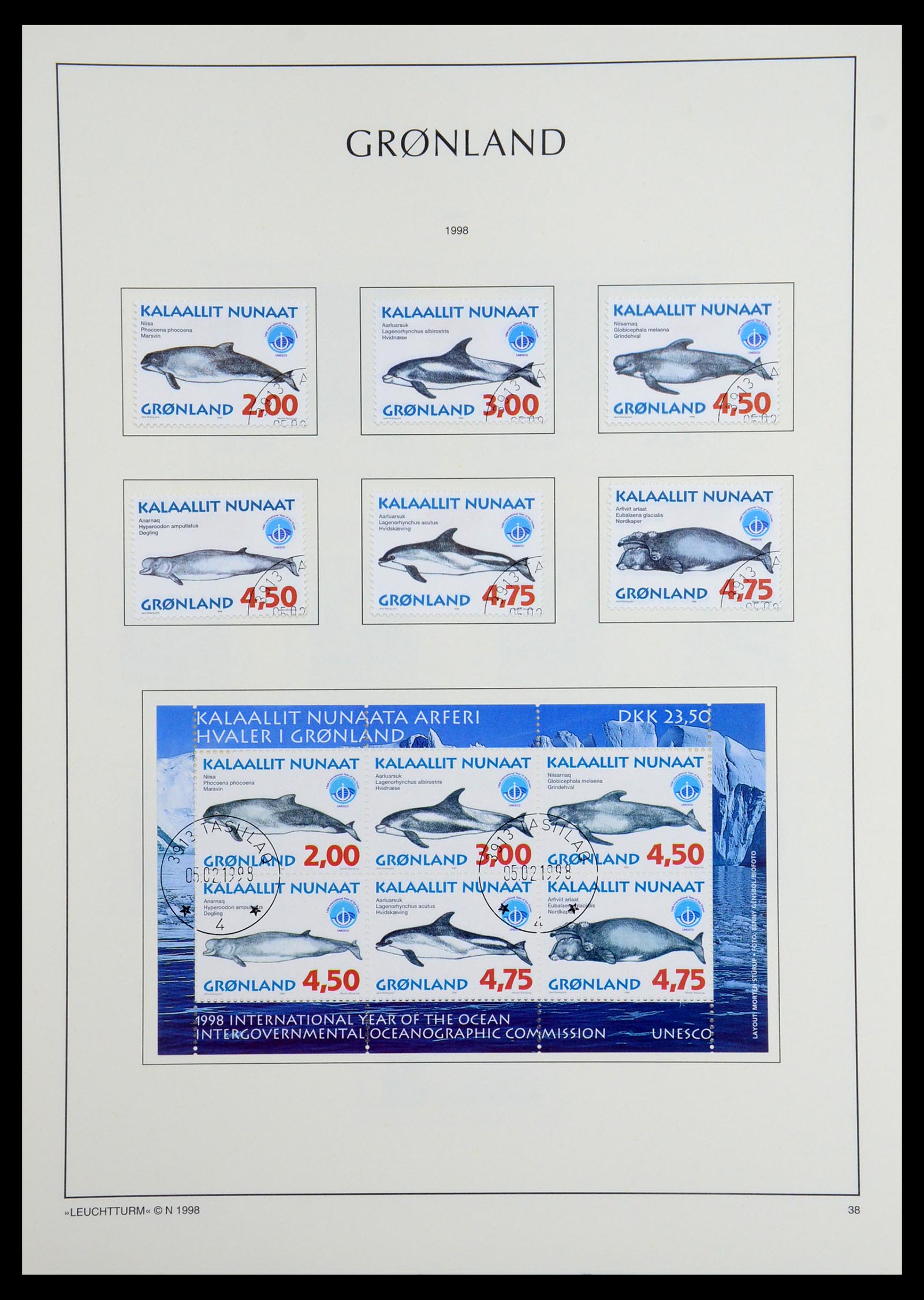 36542 070 - Postzegelverzameling 36542 Groenland 1938-2019!