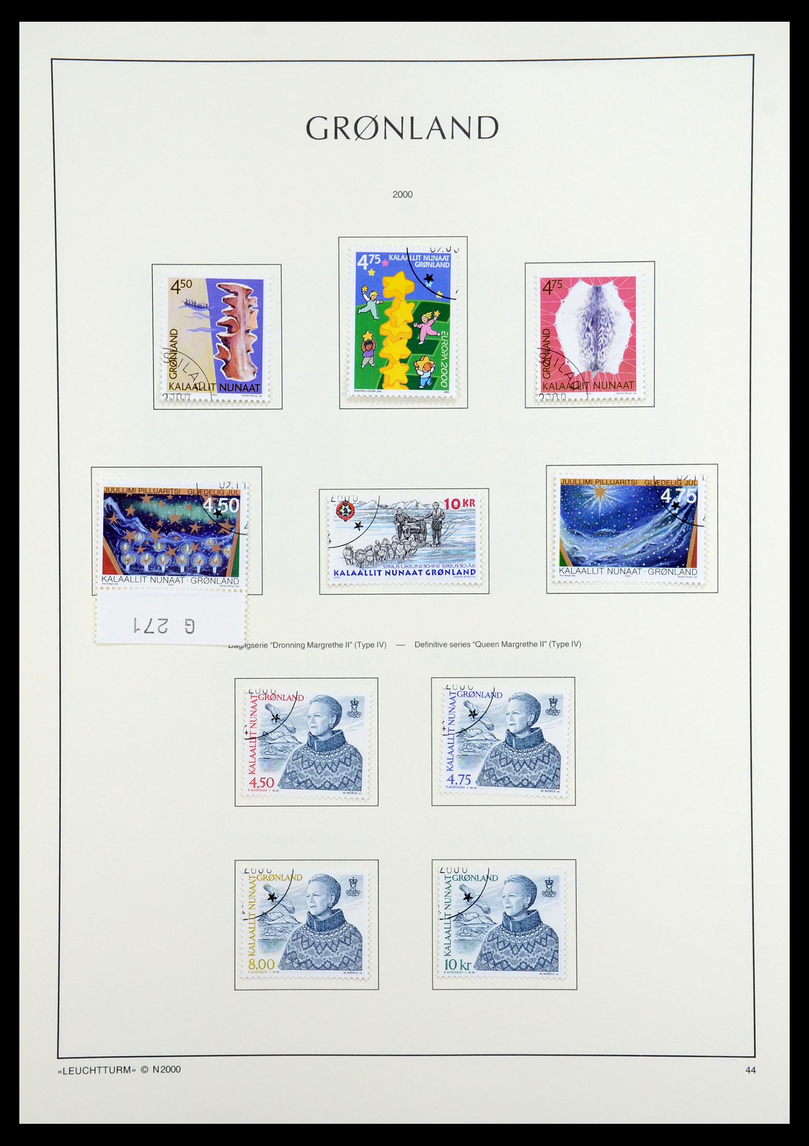 36542 083 - Postzegelverzameling 36542 Groenland 1938-2019!